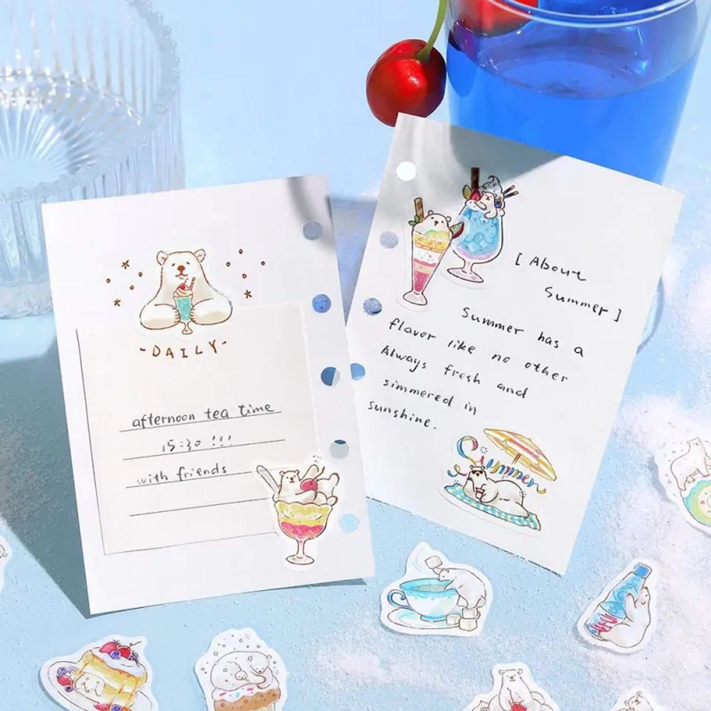 BGM Flake Sticker 2025 Summer Limited - Polar Bear Sweets