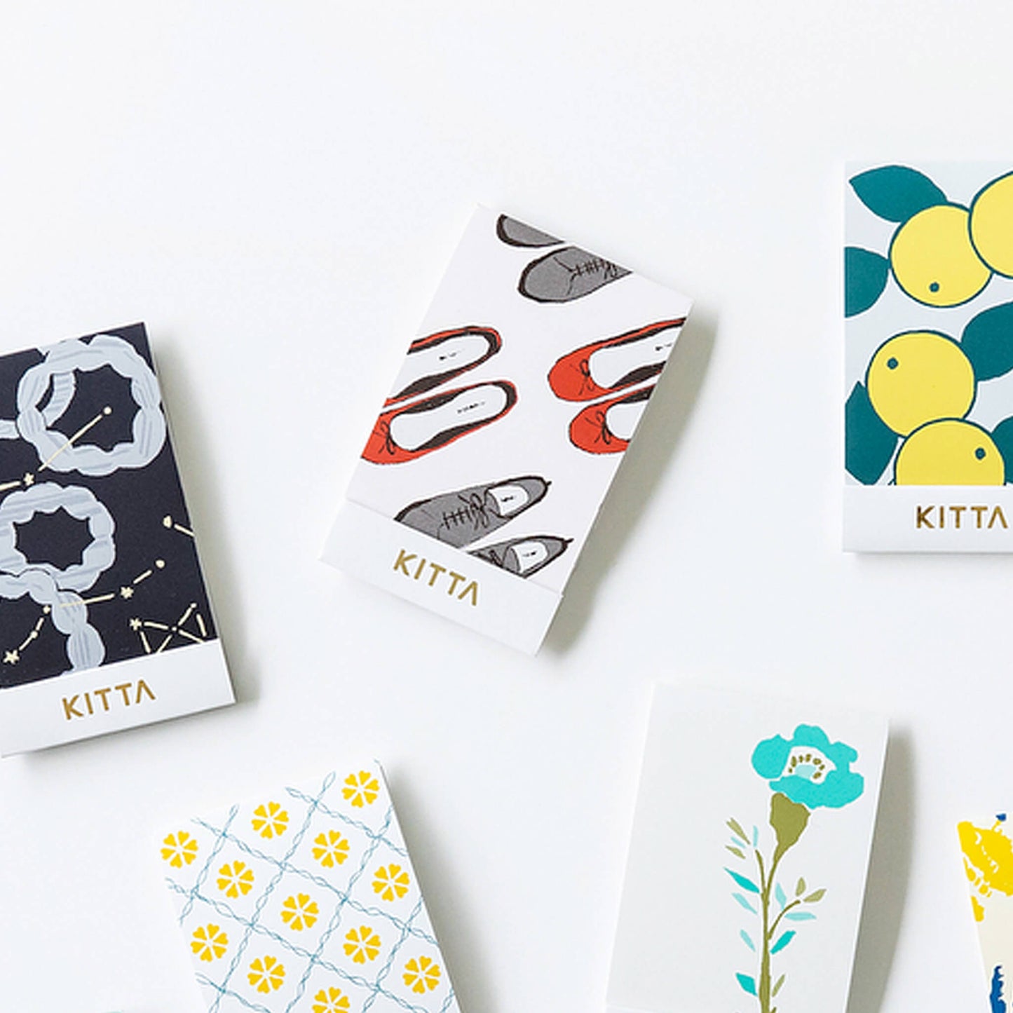King Jim HITOTOKI KITTA Basic Washi Tape Reprinted - Classic