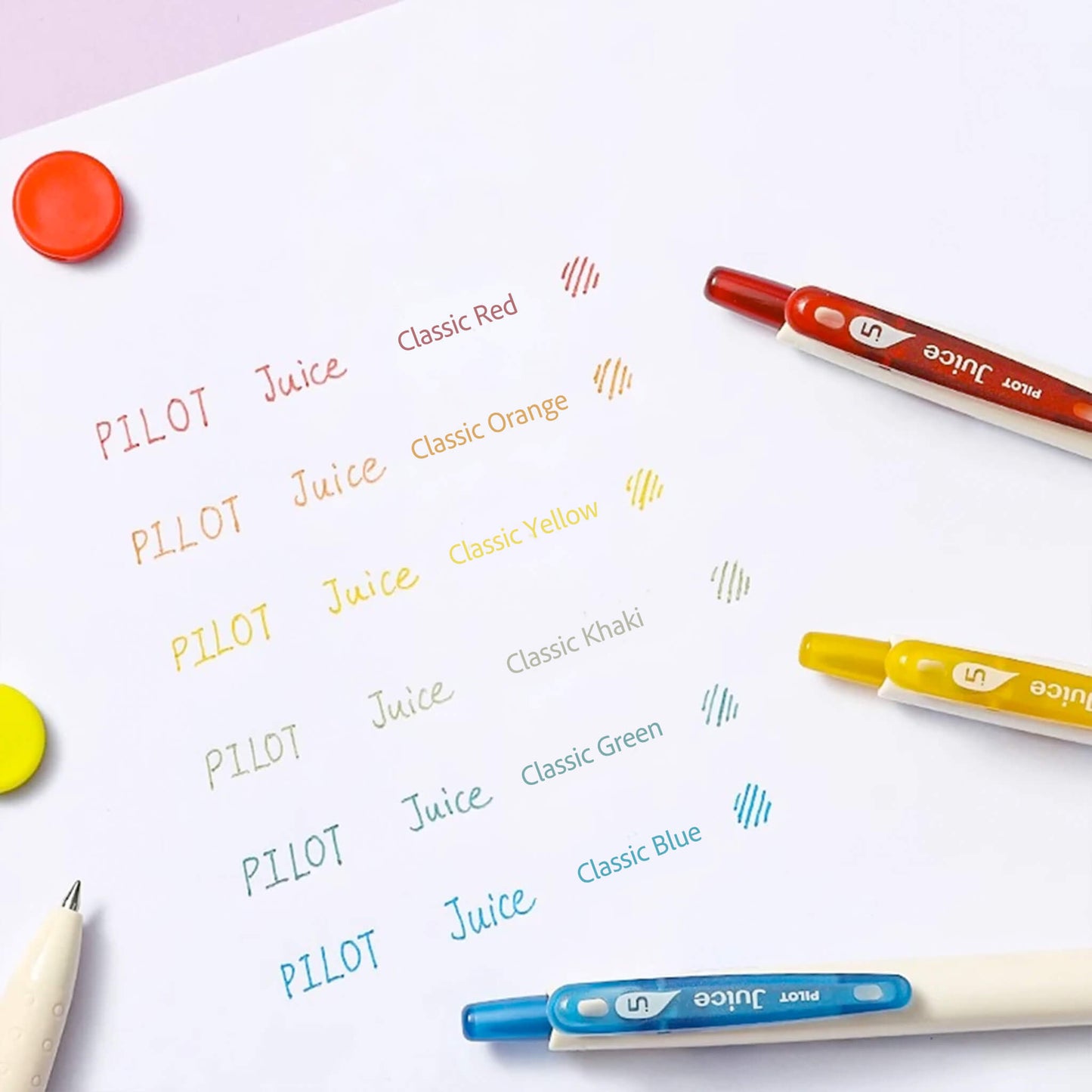 Pilot Juice Gel Pen Classic Color 0.5mm