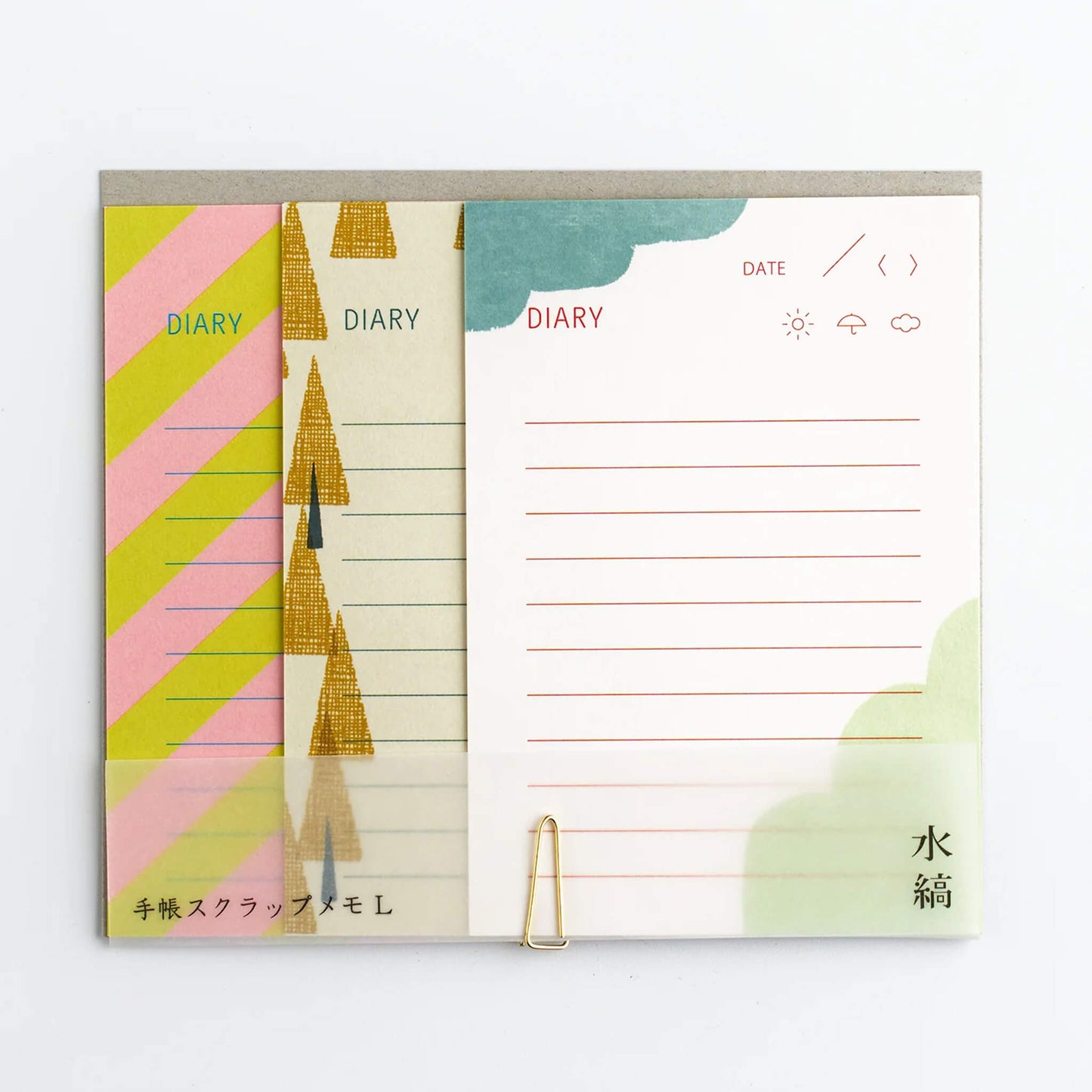 Mizushima Techo Scrap Memo - Diary L