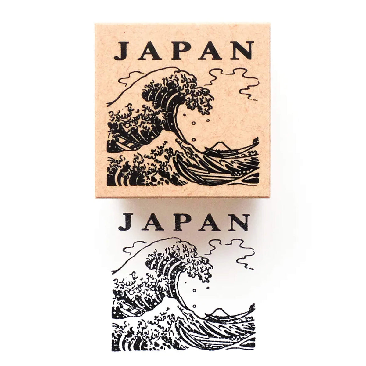 Cozyca Hyogensha Rubber Stamp - The Great Wave off Kanagawa