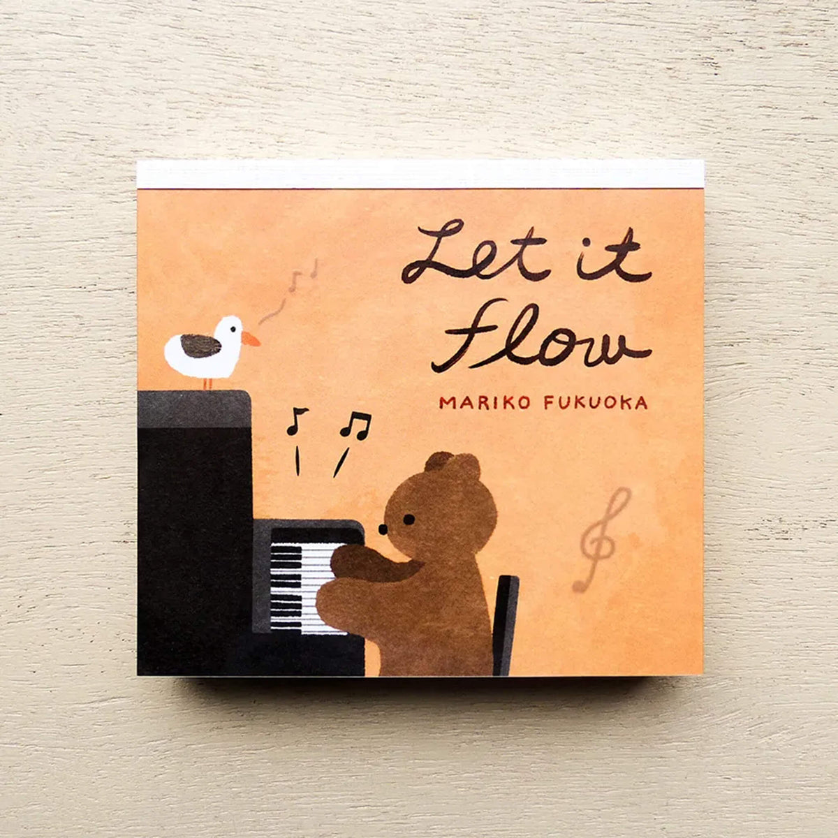 Cozyca Block Memo Pad - Let It Flow