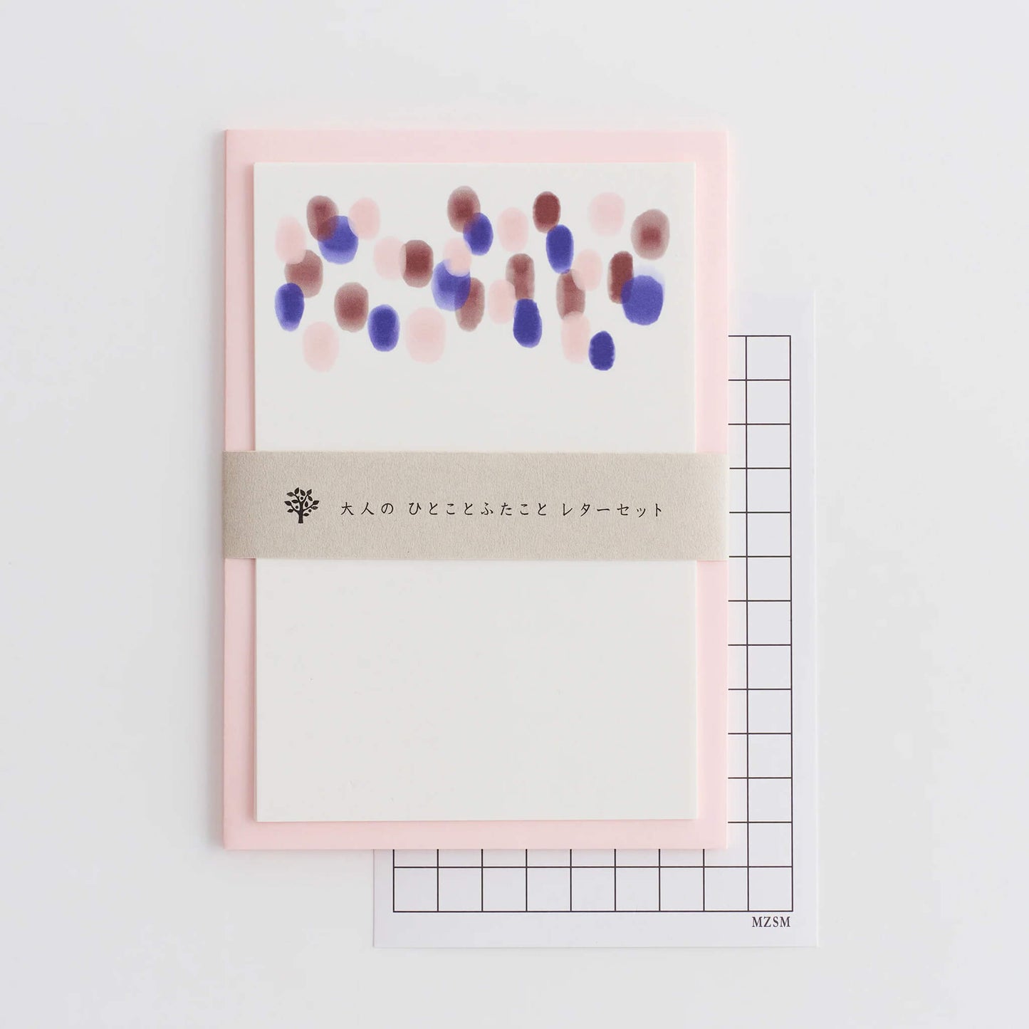 Mizushima Otona Short Note Letter Set - Tsubu