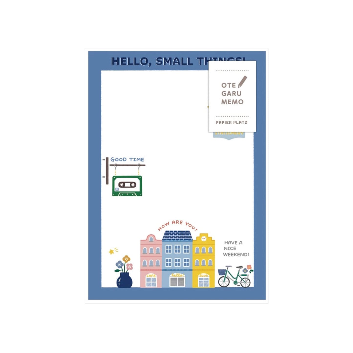 Papier Platz × Eric Otegaru Memo Pad - Favorite Place