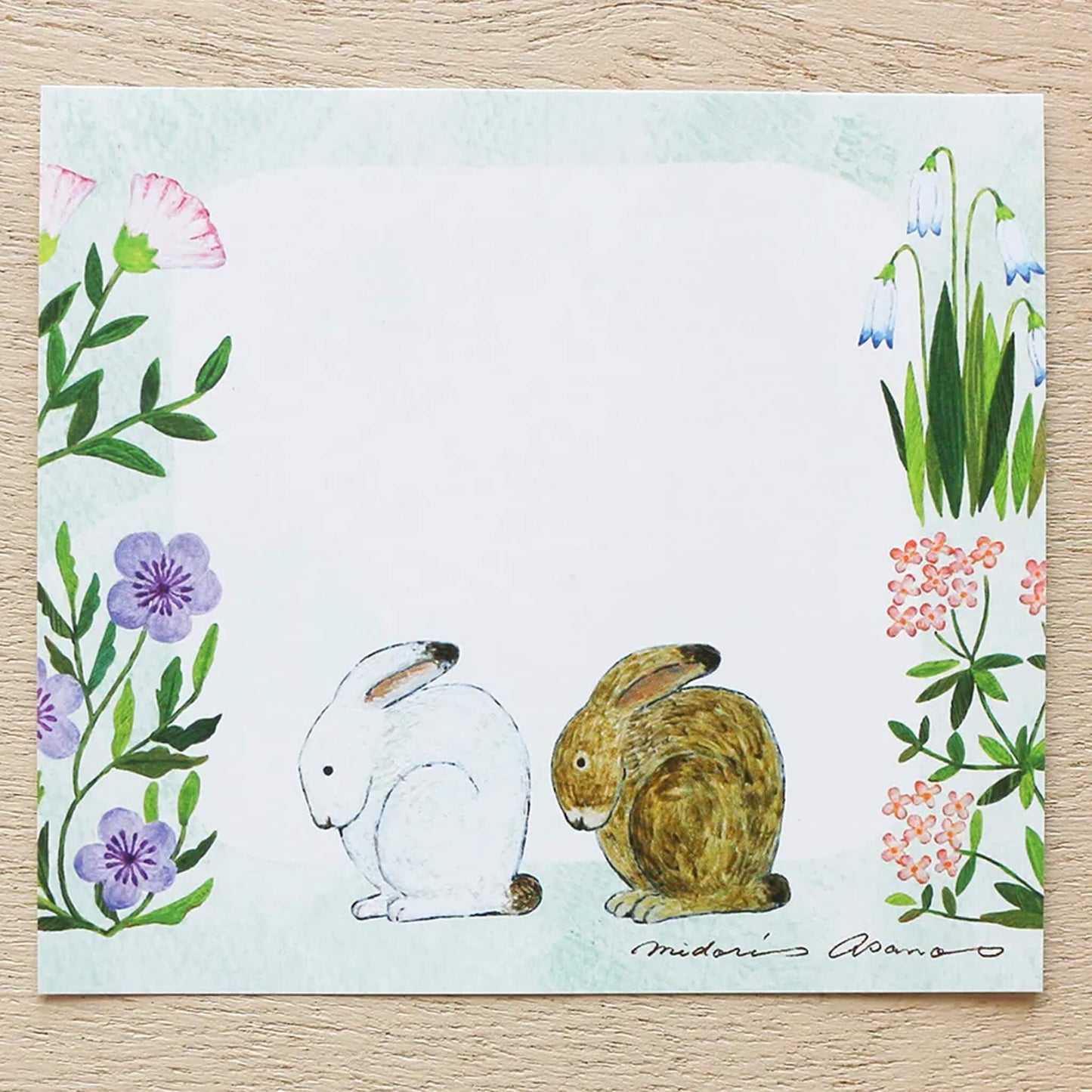 Cozyca Block Memo Pad - Fleur