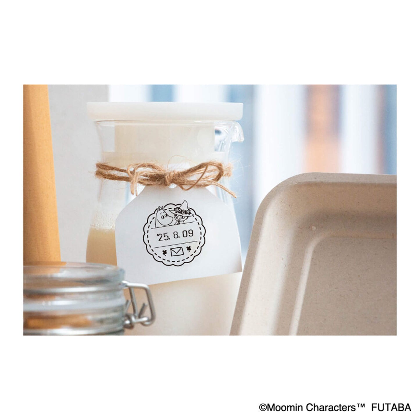 Futaba Moomin 80th Anniversary Date Stamp Friends