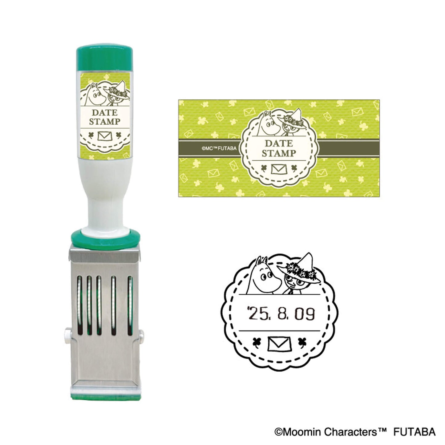 Futaba Moomin 80th Anniversary Date Stamp Friends