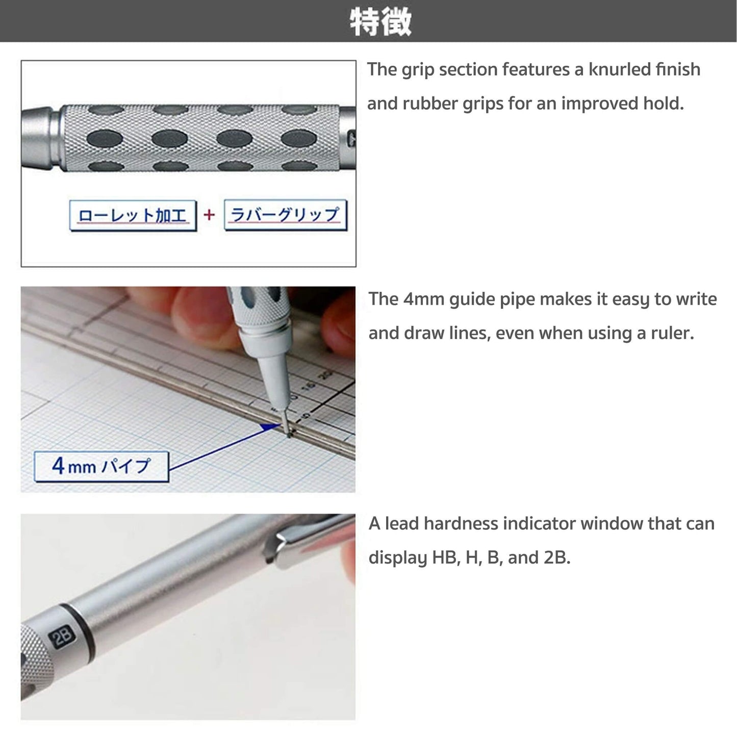 Pentel GraphGear 1000 Mechanical Pencil