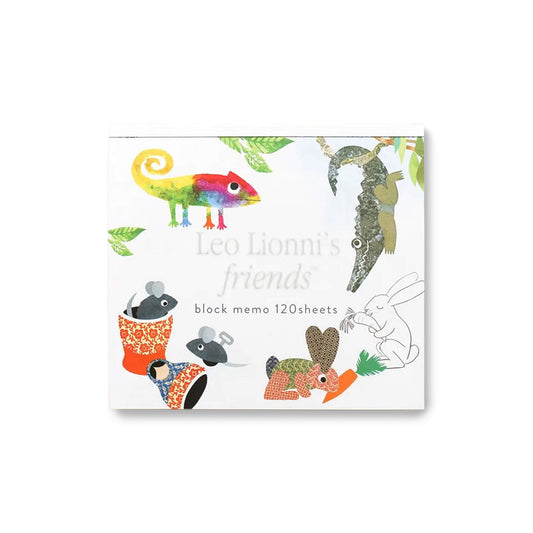Cozyca Block Memo Pad - Leo Lionni's Friends