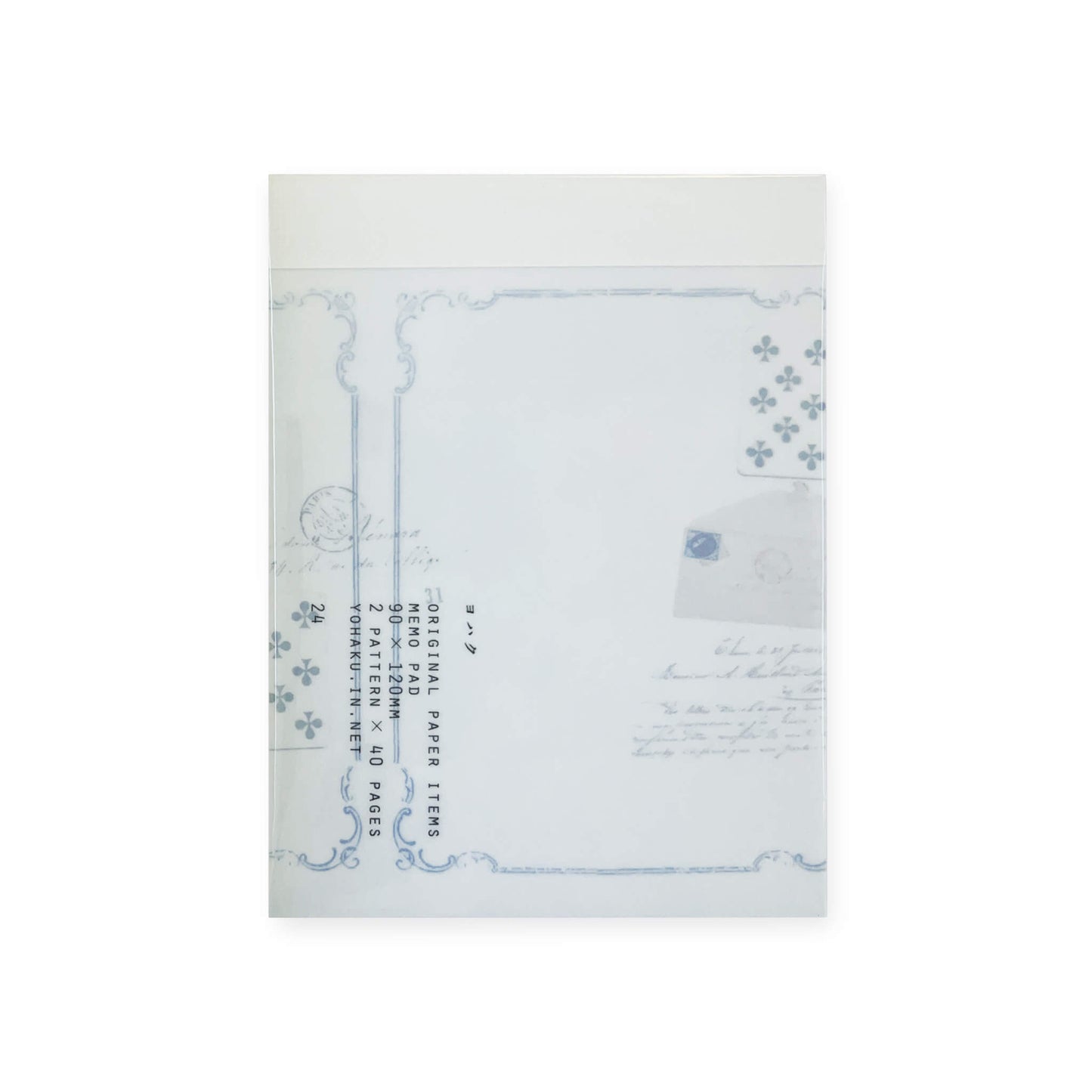 Yohaku Memo Pad M-184 Mazurka