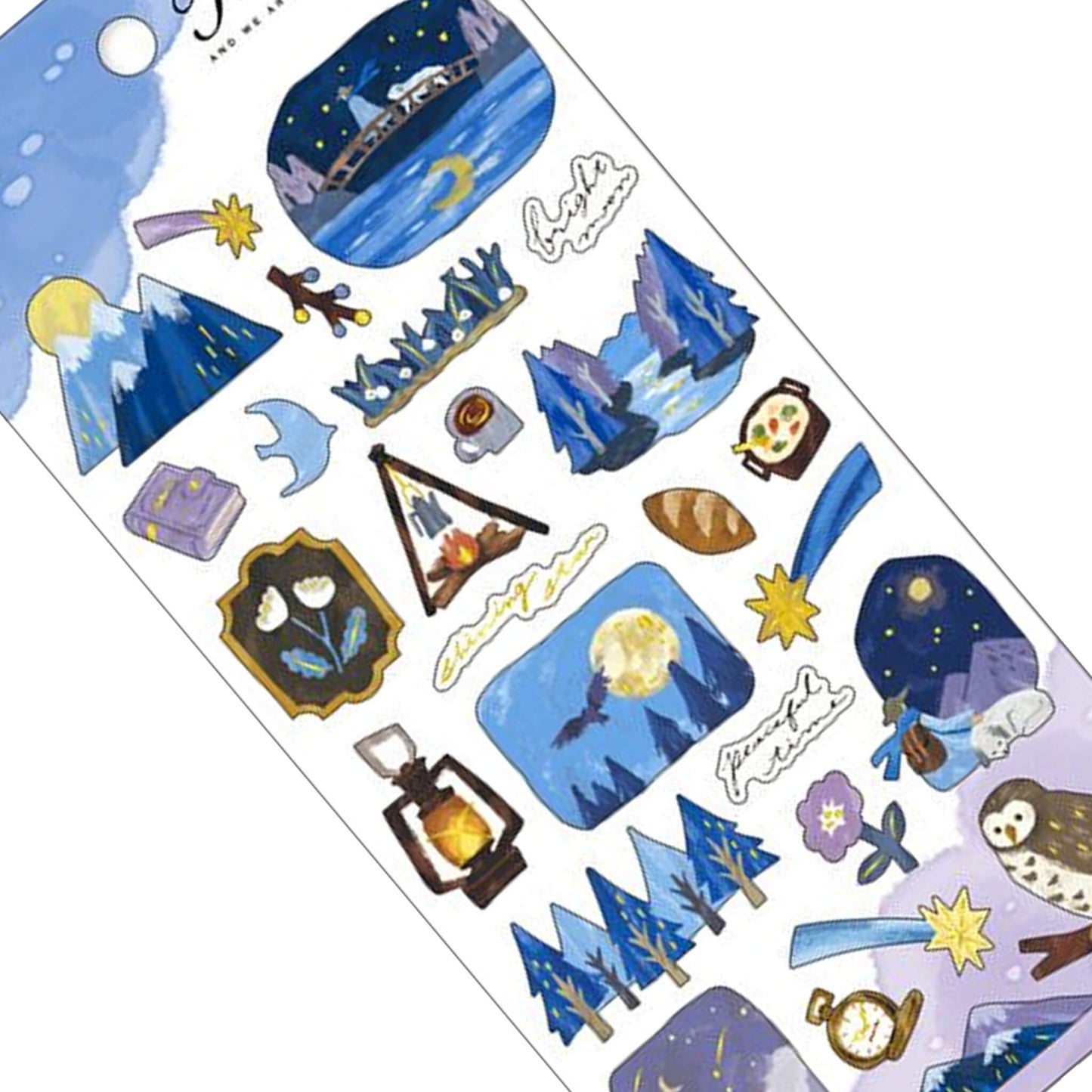 Mind Wave Tabi Sticker - Land of Night