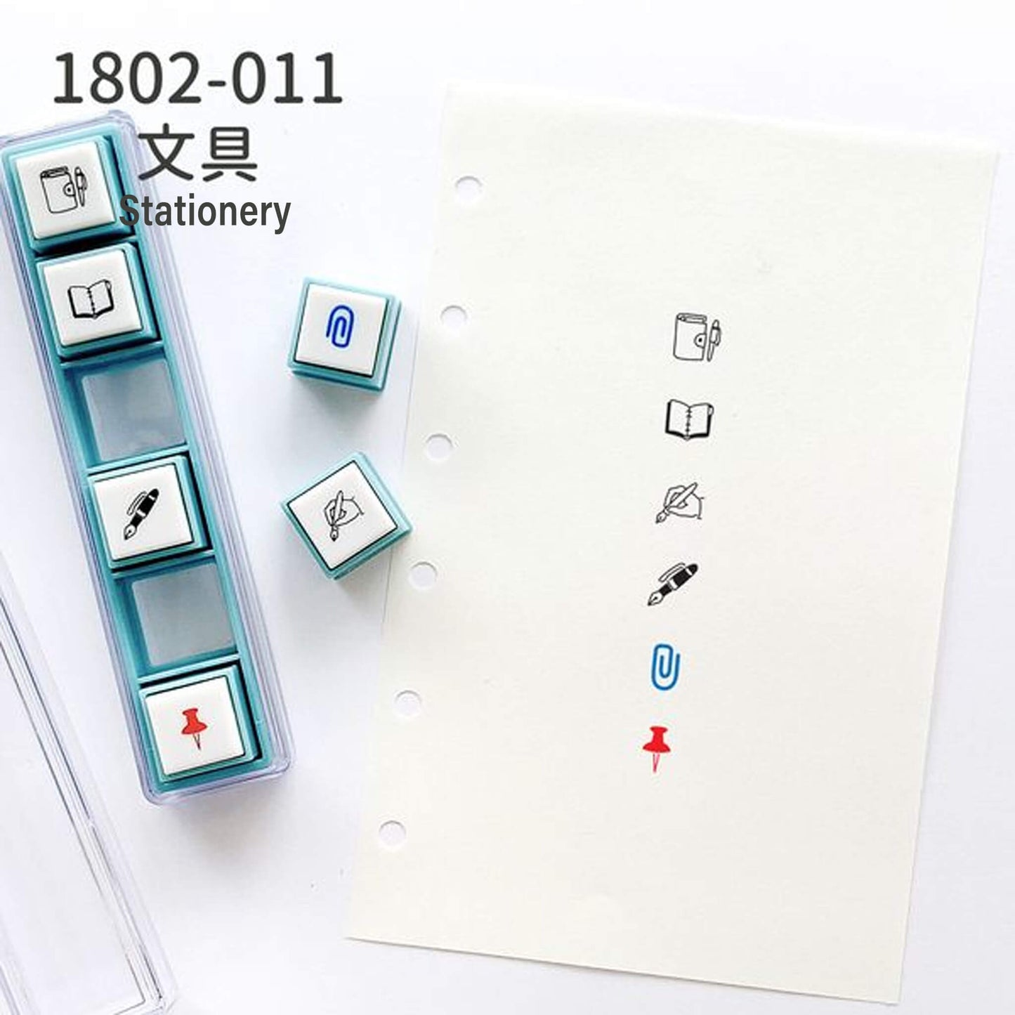 Kodomo no Kao Pochitto Pick! Push-Button Stamp - Stationery