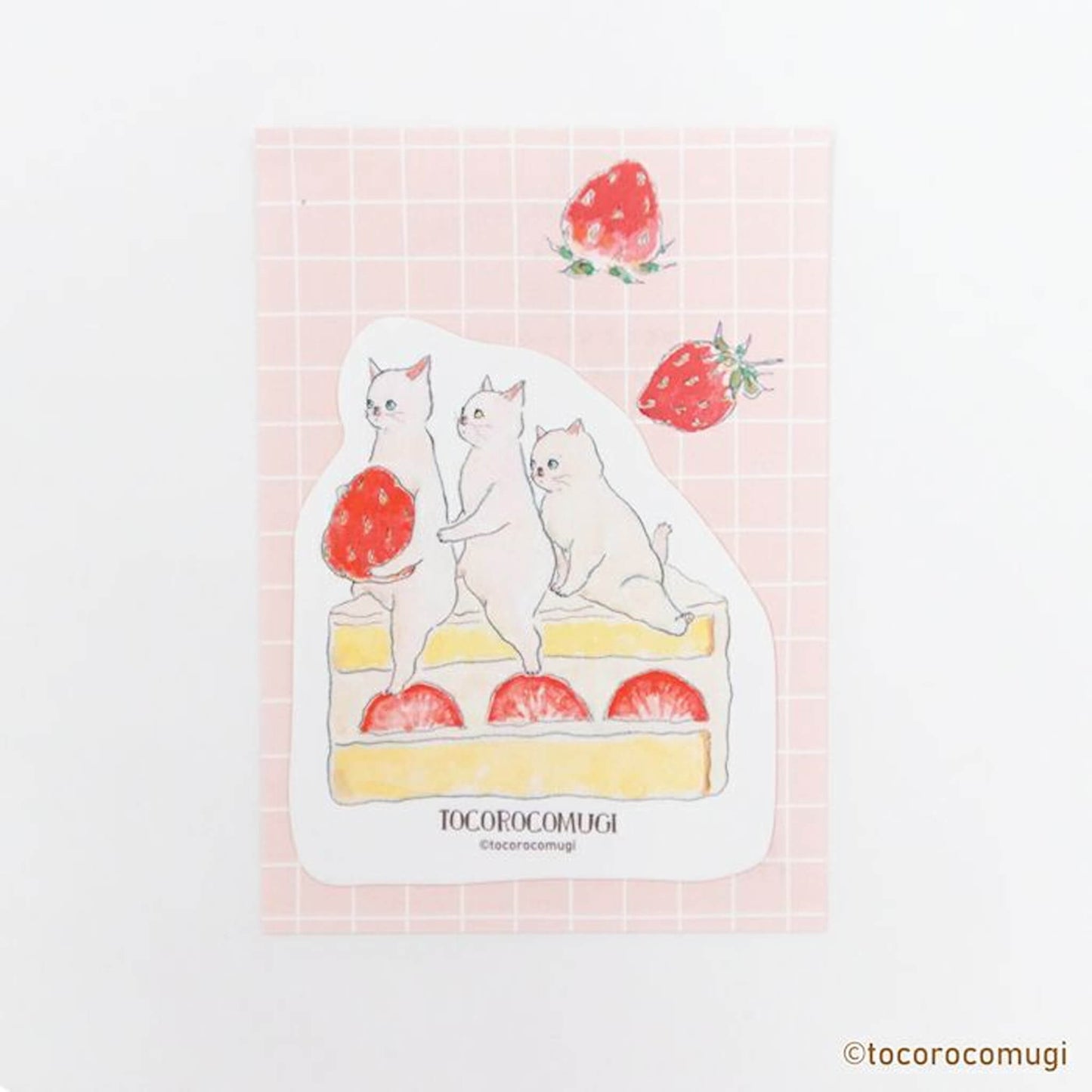 Furukawa Shiko × Tocoro Comugi Waterproof Sticker - Sweets Limited