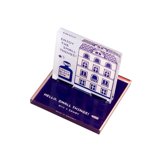SANBY × Eric Small Things Acrylic Stand Stamp - Town