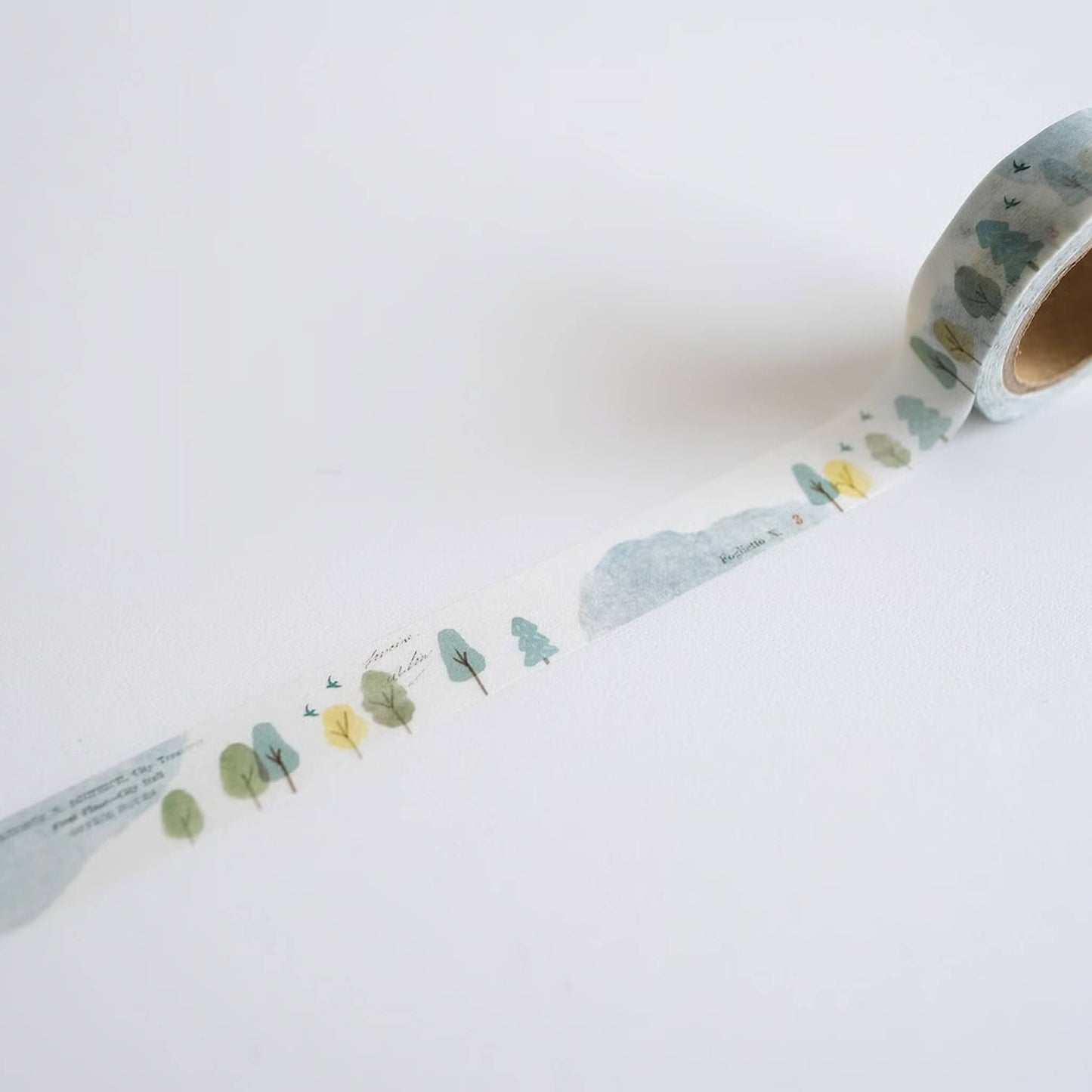 Yohaku Washi Tape Y-167 Green Forest
