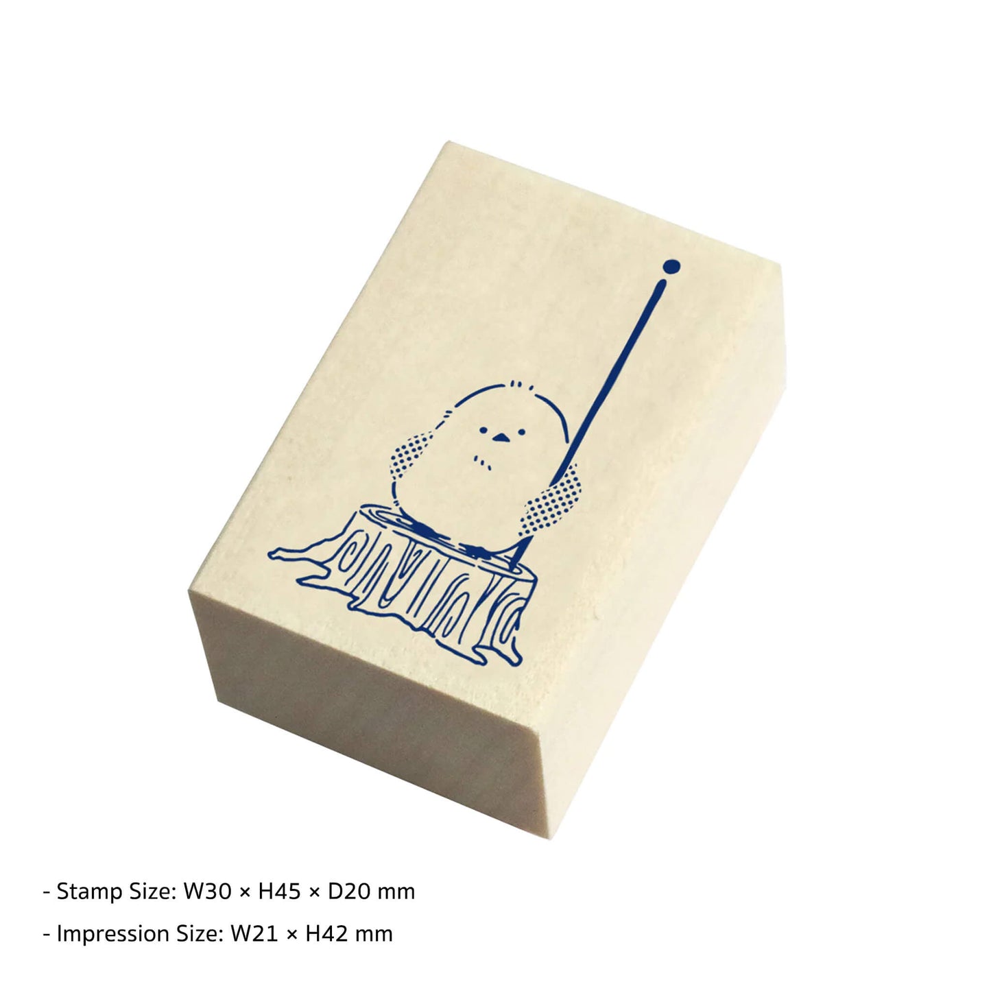Beverly Masute no Aibo Stamp - Shimaenaga - Rubber Stamps