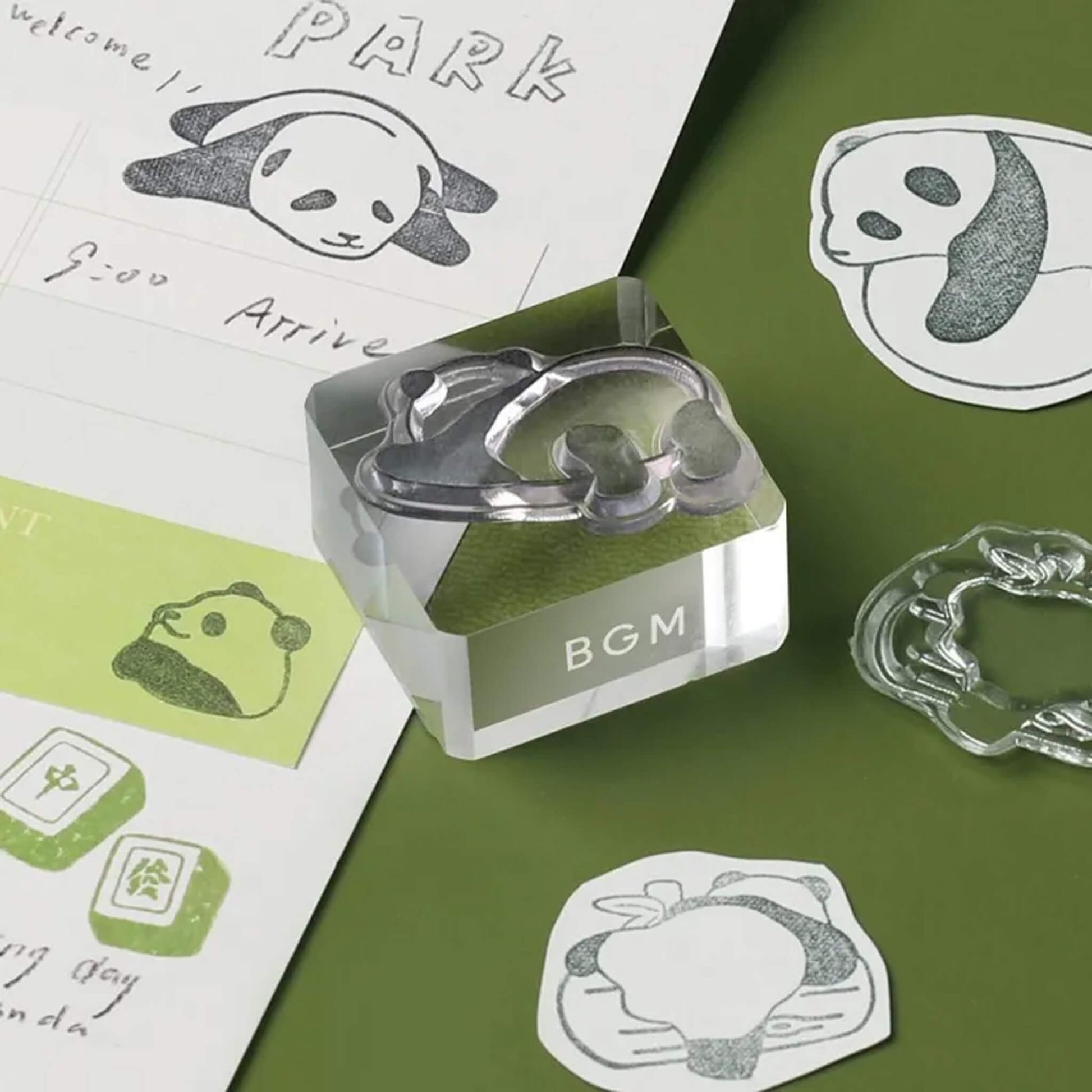 BGM Acrylic Block for Clear Stamps - Cube - Acrylic Blocks