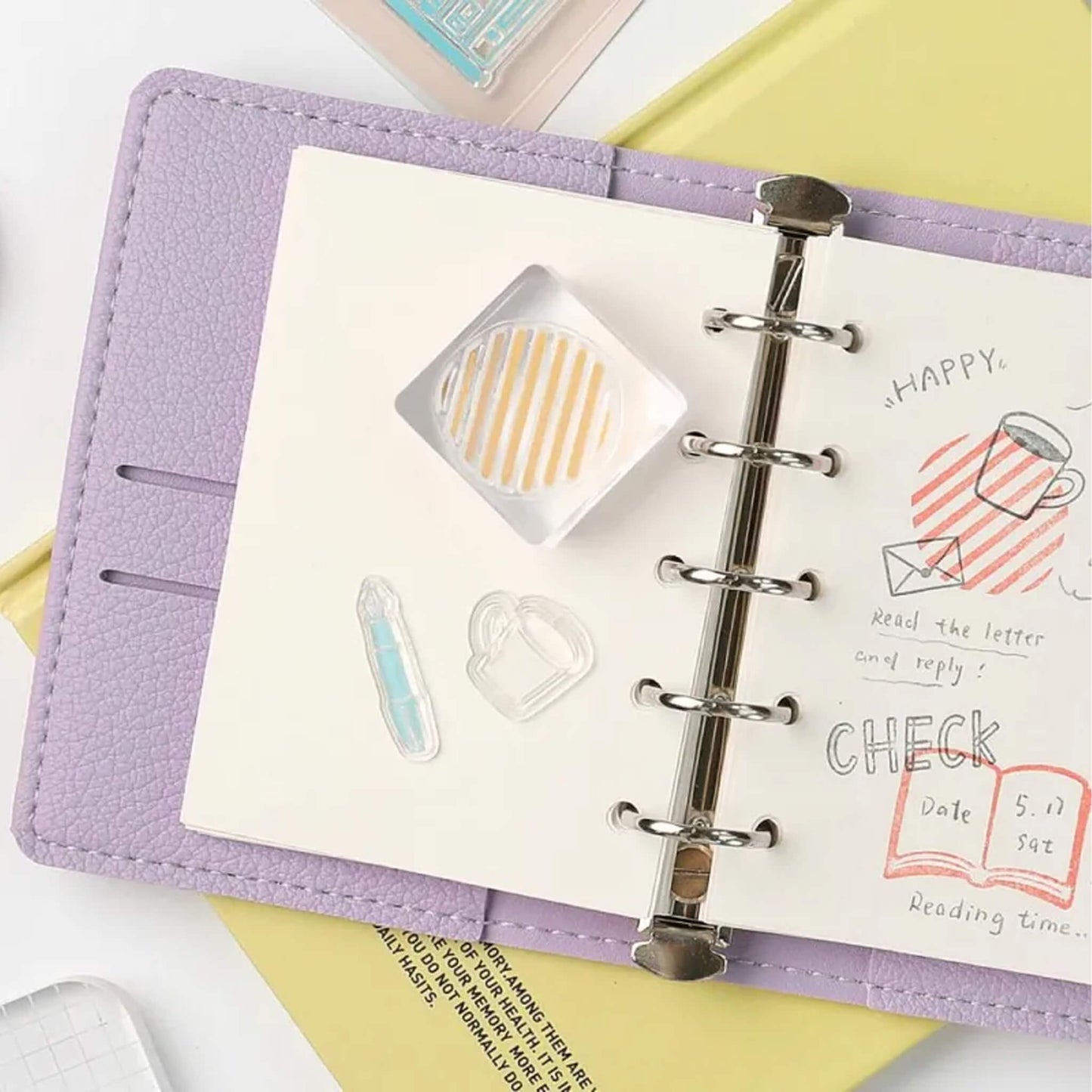 BGM Clear Stamp - Daily Life Diary - Clear Stamps