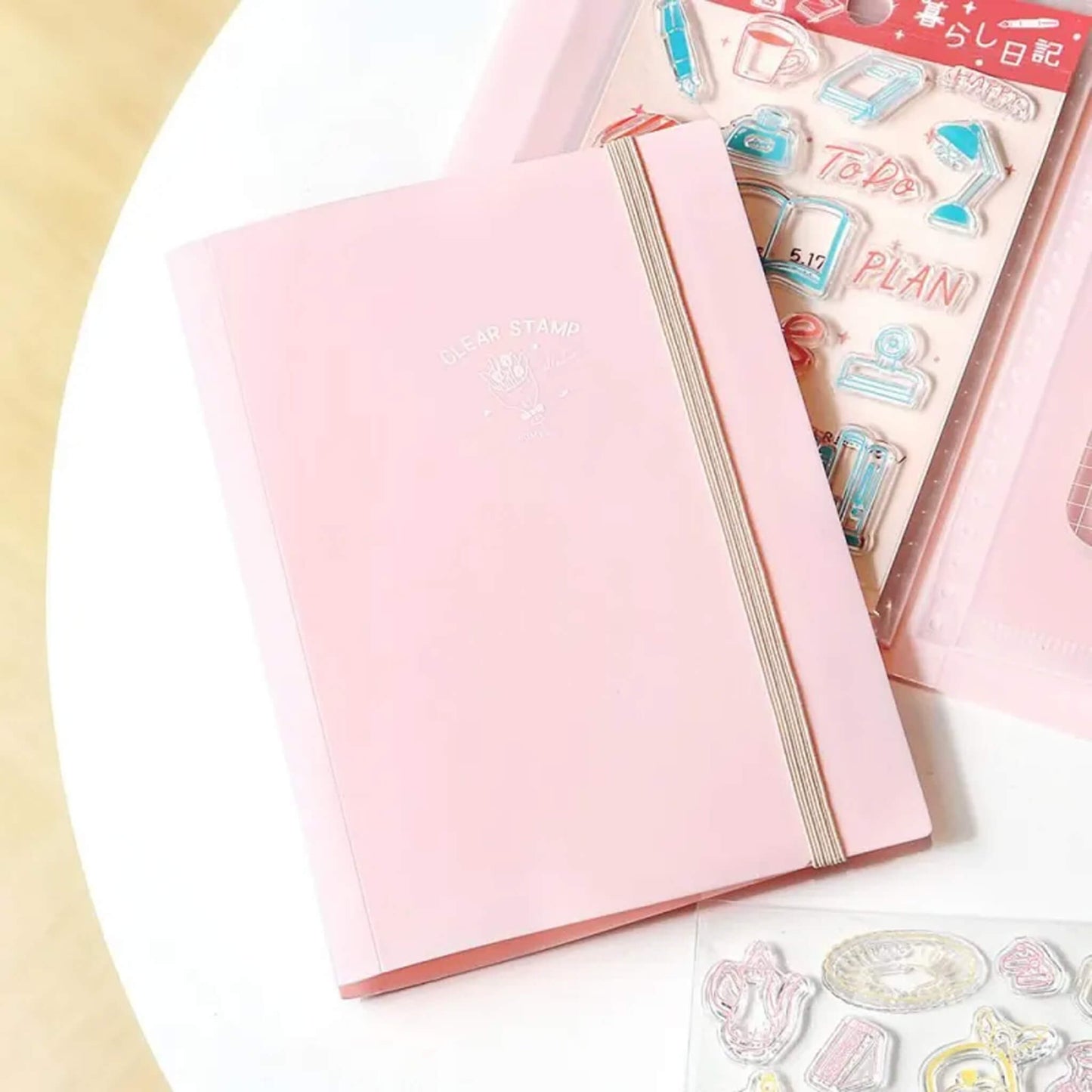 BGM Clear Stamp File - Lilac - Clear Stamp Files