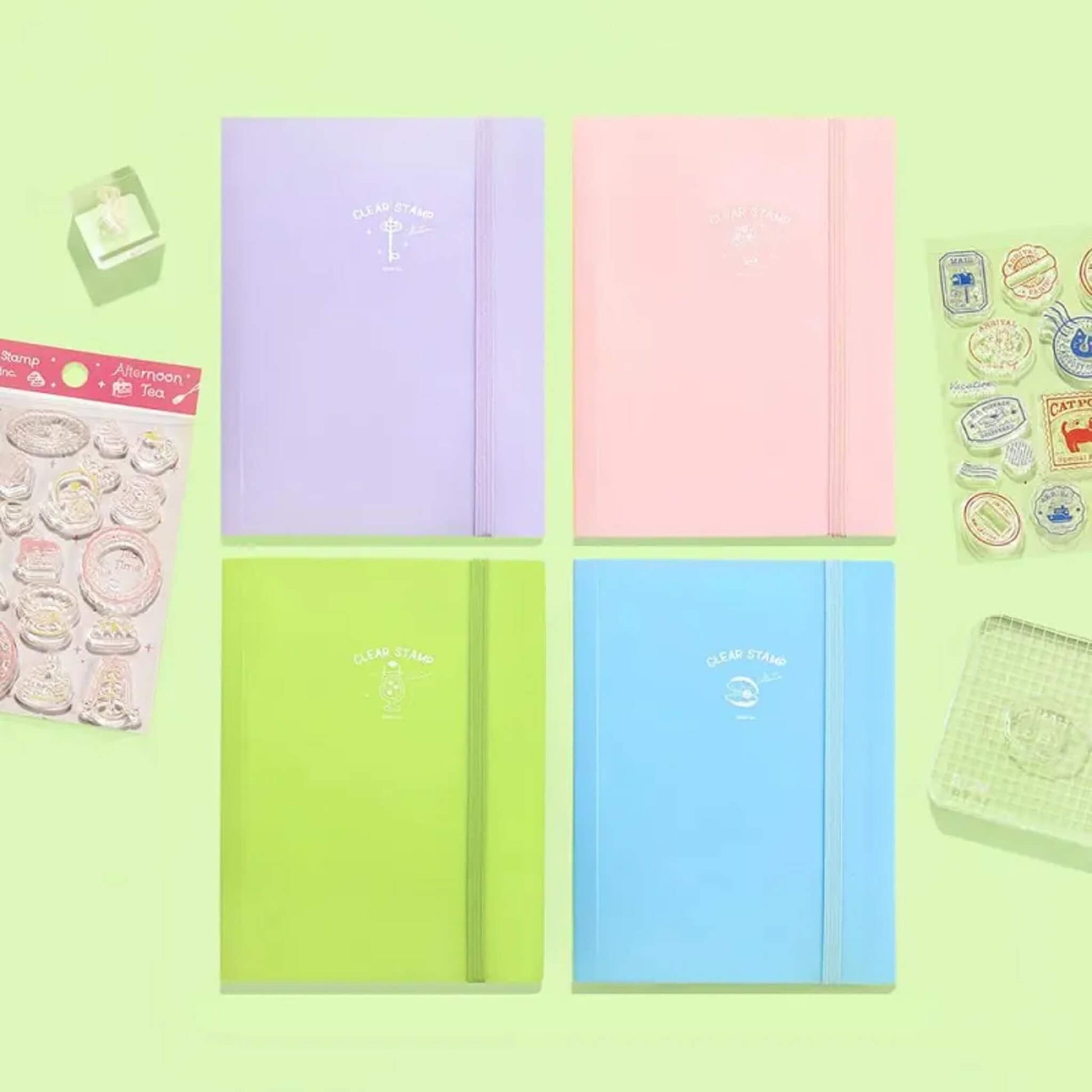 BGM Clear Stamp File - Lilac - Clear Stamp Files