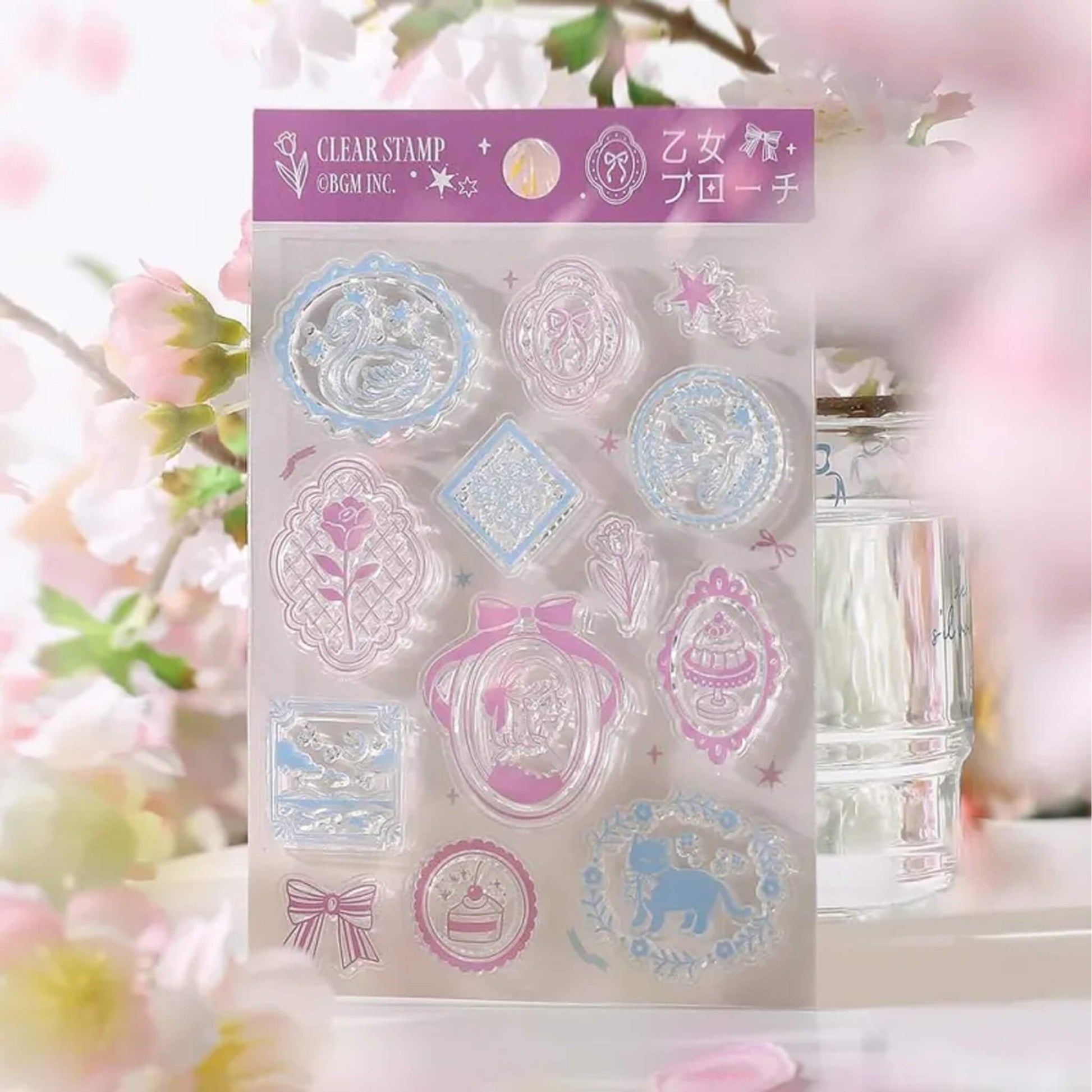 BGM Clear Stamp - Maiden’s Brooch - Clear Stamps