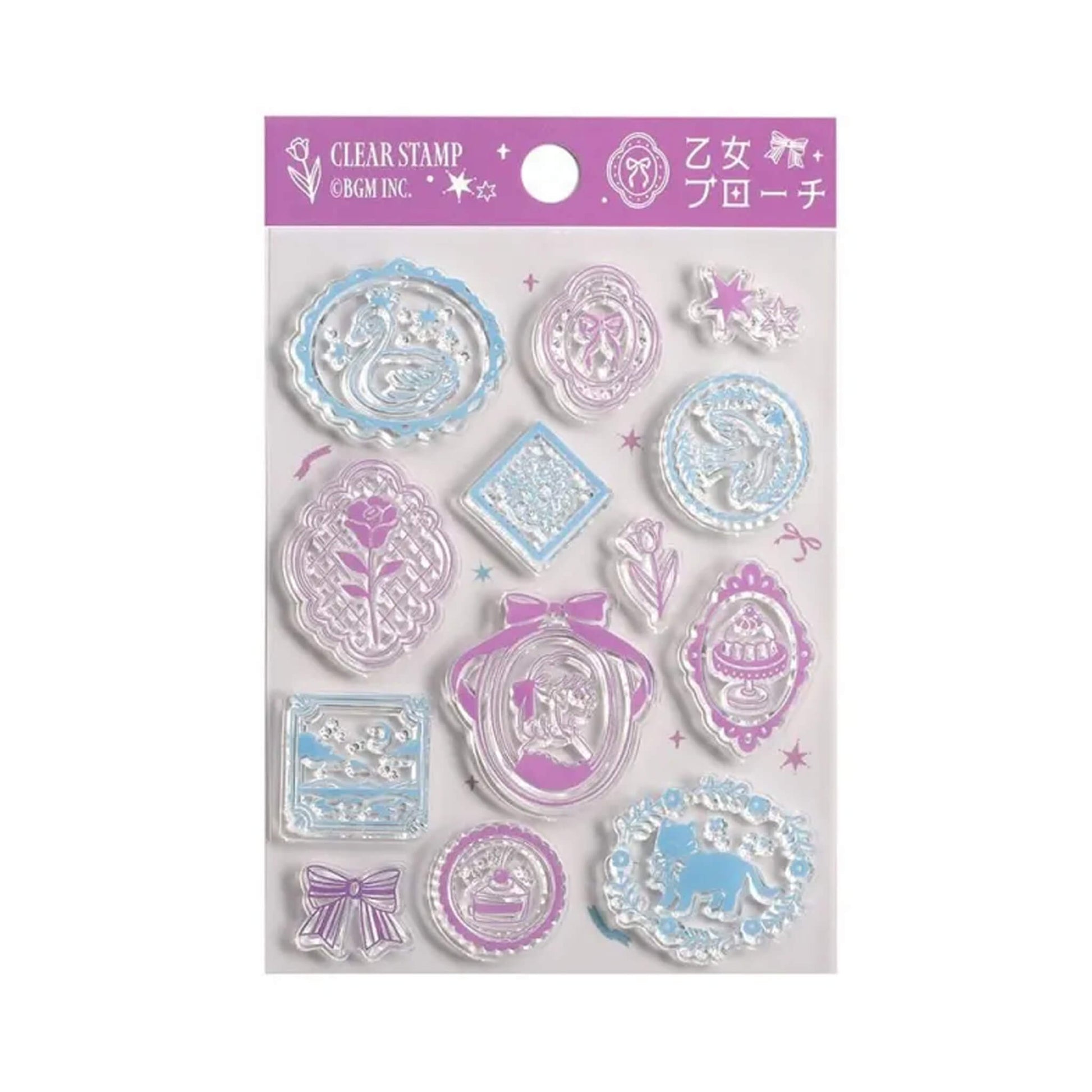 BGM Clear Stamp - Maiden’s Brooch - Clear Stamps