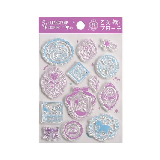 BGM Clear Stamp - Maiden’s Brooch - Clear Stamps