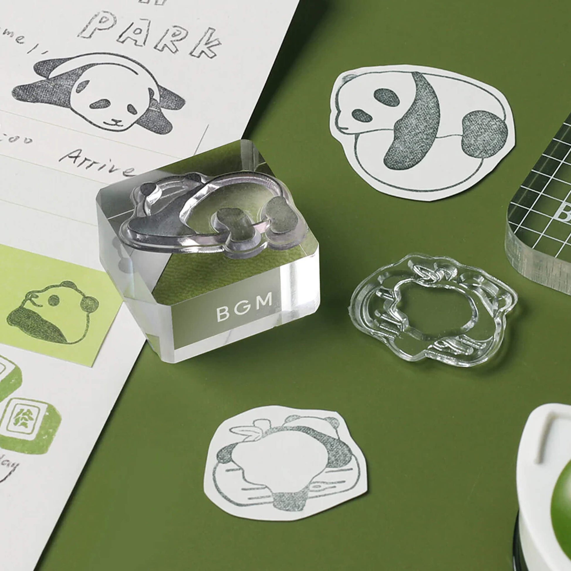 BGM Clear Stamp - Panda Diary - Clear Stamps