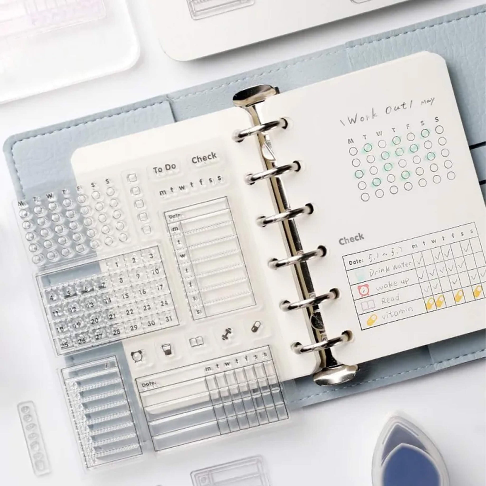 BGM Clear Stamp - Record Sheet - Clear Stamps