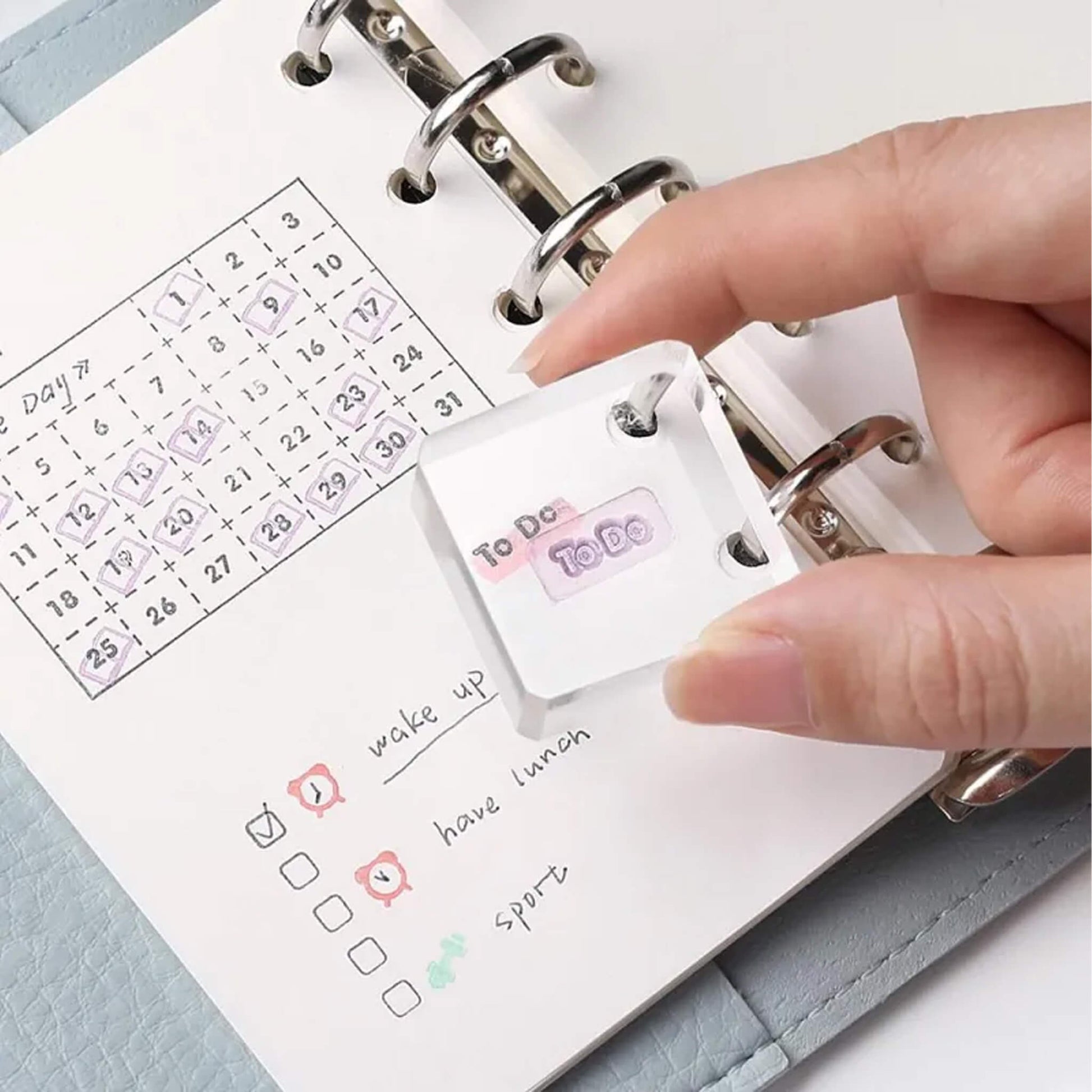 BGM Clear Stamp - Record Sheet - Clear Stamps