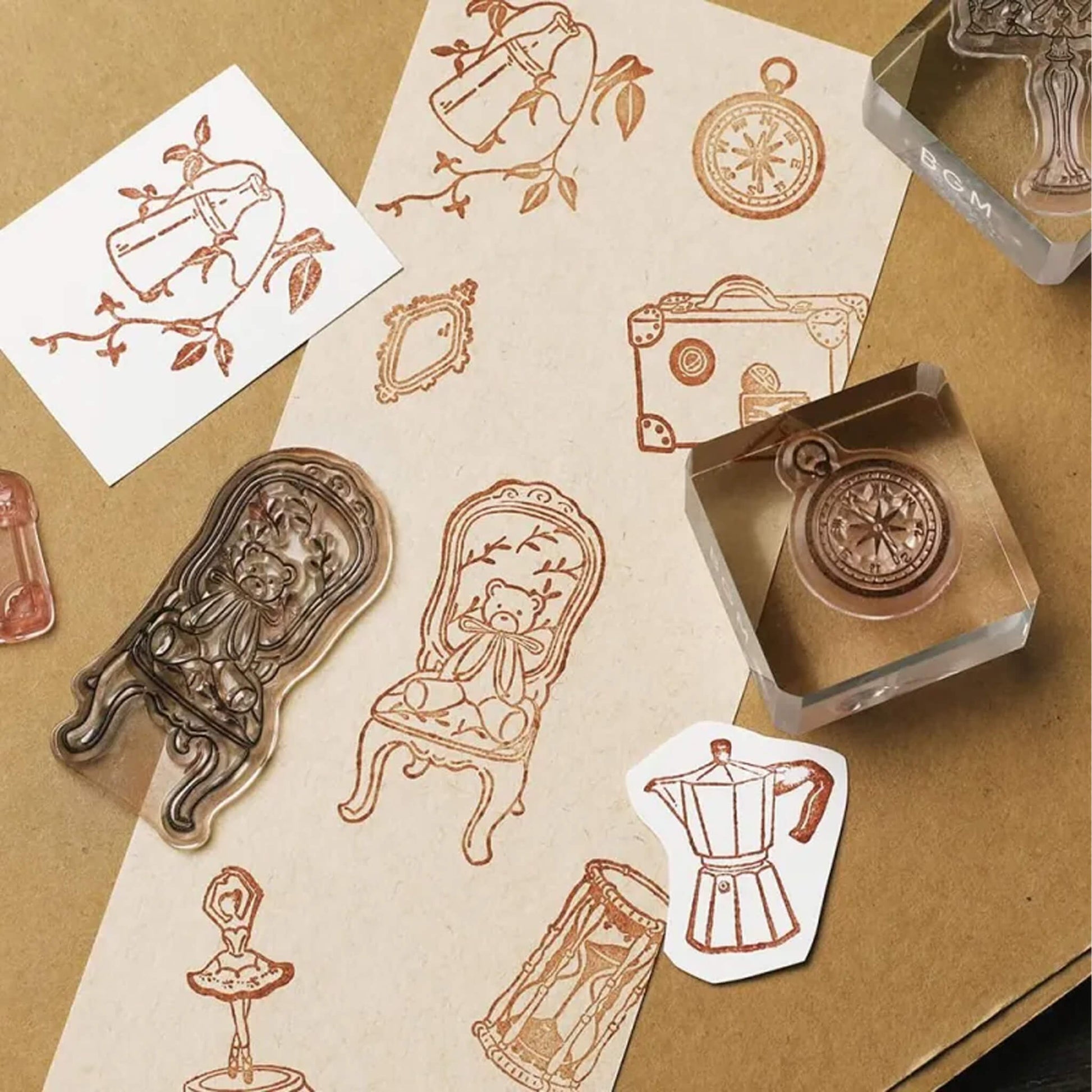 BGM Clear Stamp - Retro Collection - Clear Stamps