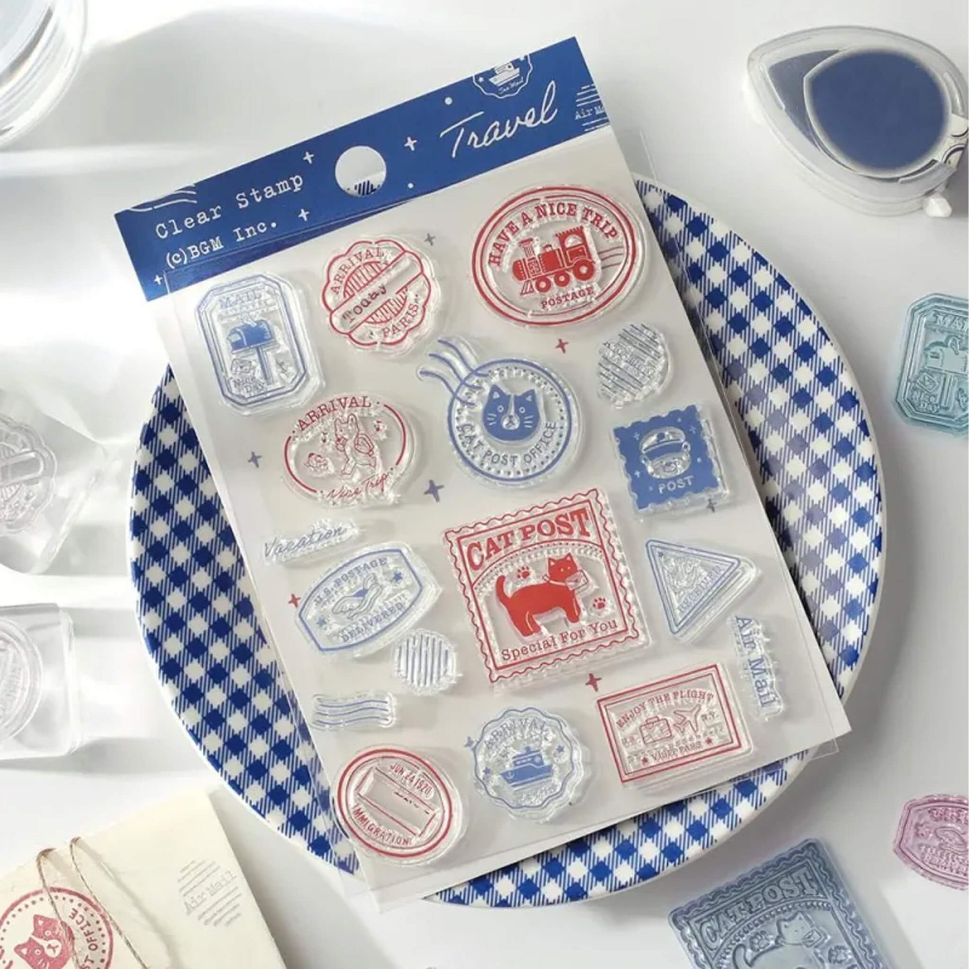 BGM Clear Stamp - Travel - Clear Stamps