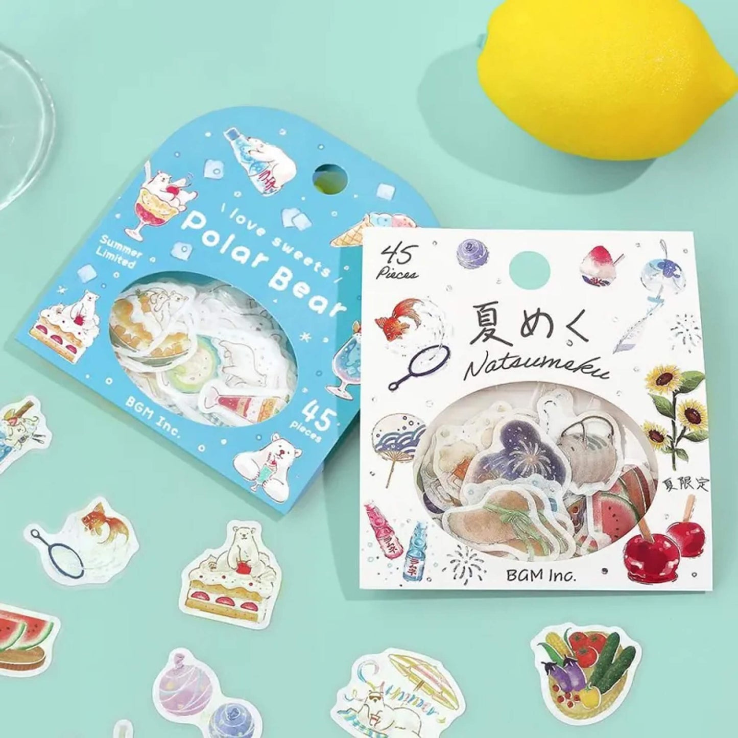 BGM Flake Sticker 2025 Summer Limited - Polar Bear Sweets - Flake Stickers