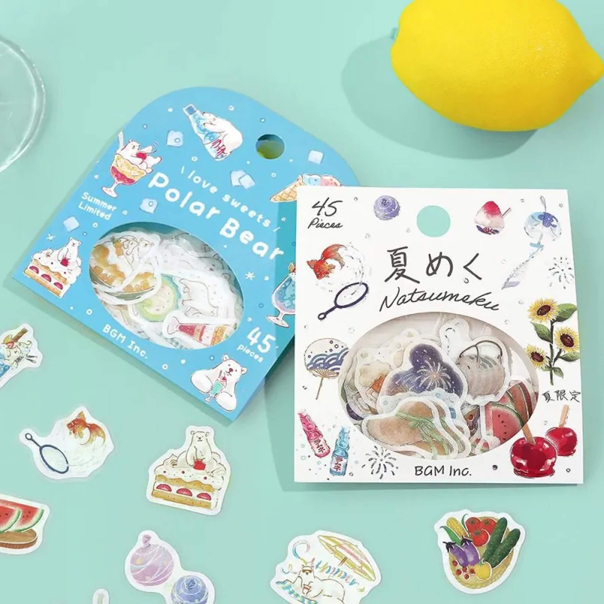 BGM Flake Sticker 2025 Summer Limited - Polar Bear Sweets - Flake Stickers