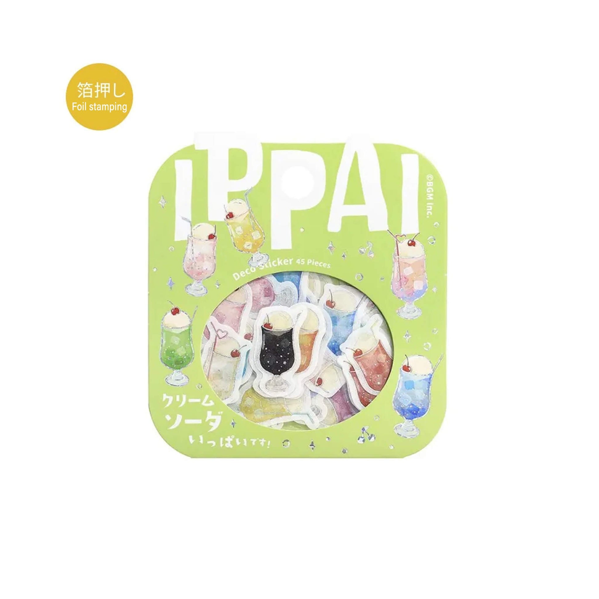BGM Flake Sticker IPPAI - Cream Sodas - Flake Stickers