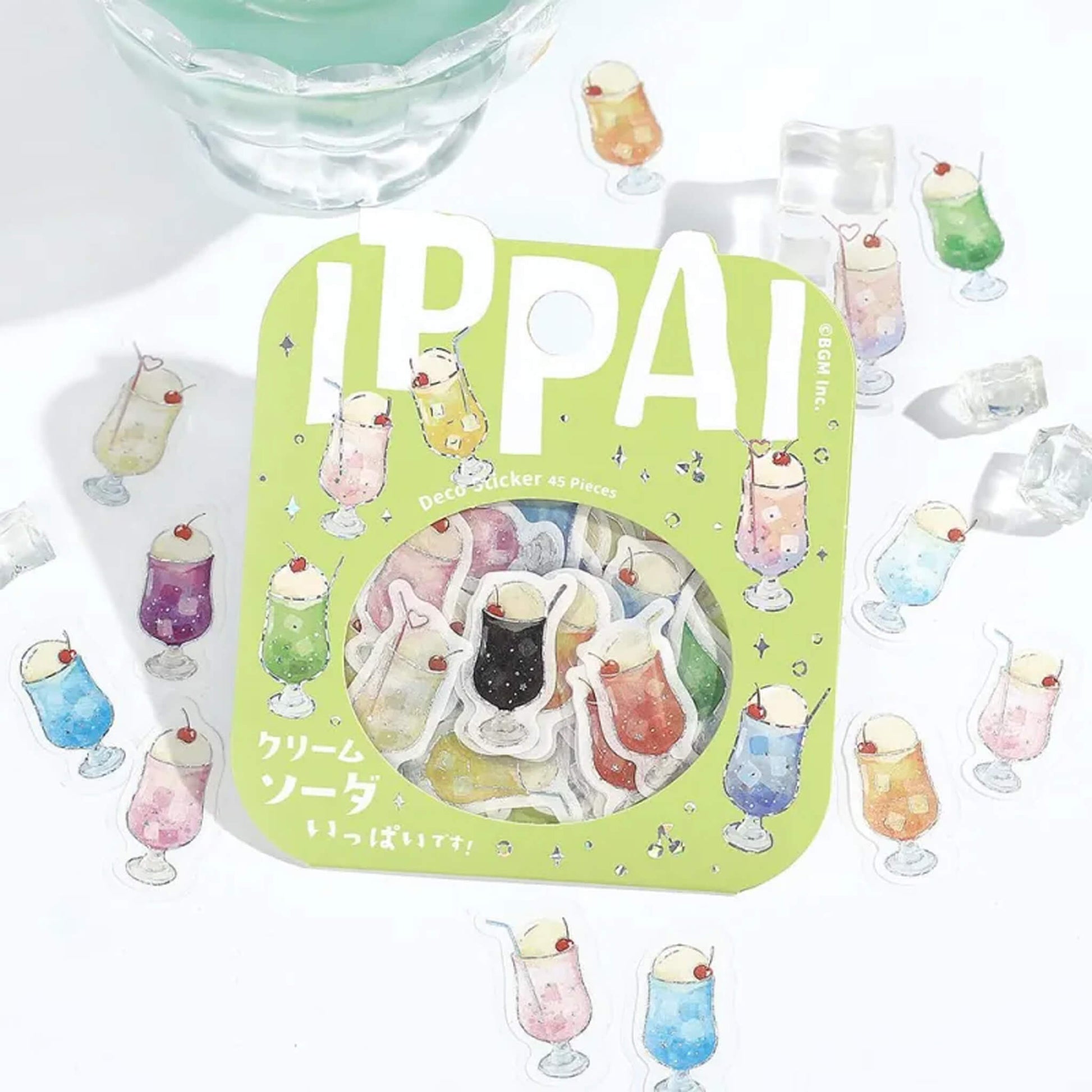 BGM Flake Sticker IPPAI - Cream Sodas - Flake Stickers