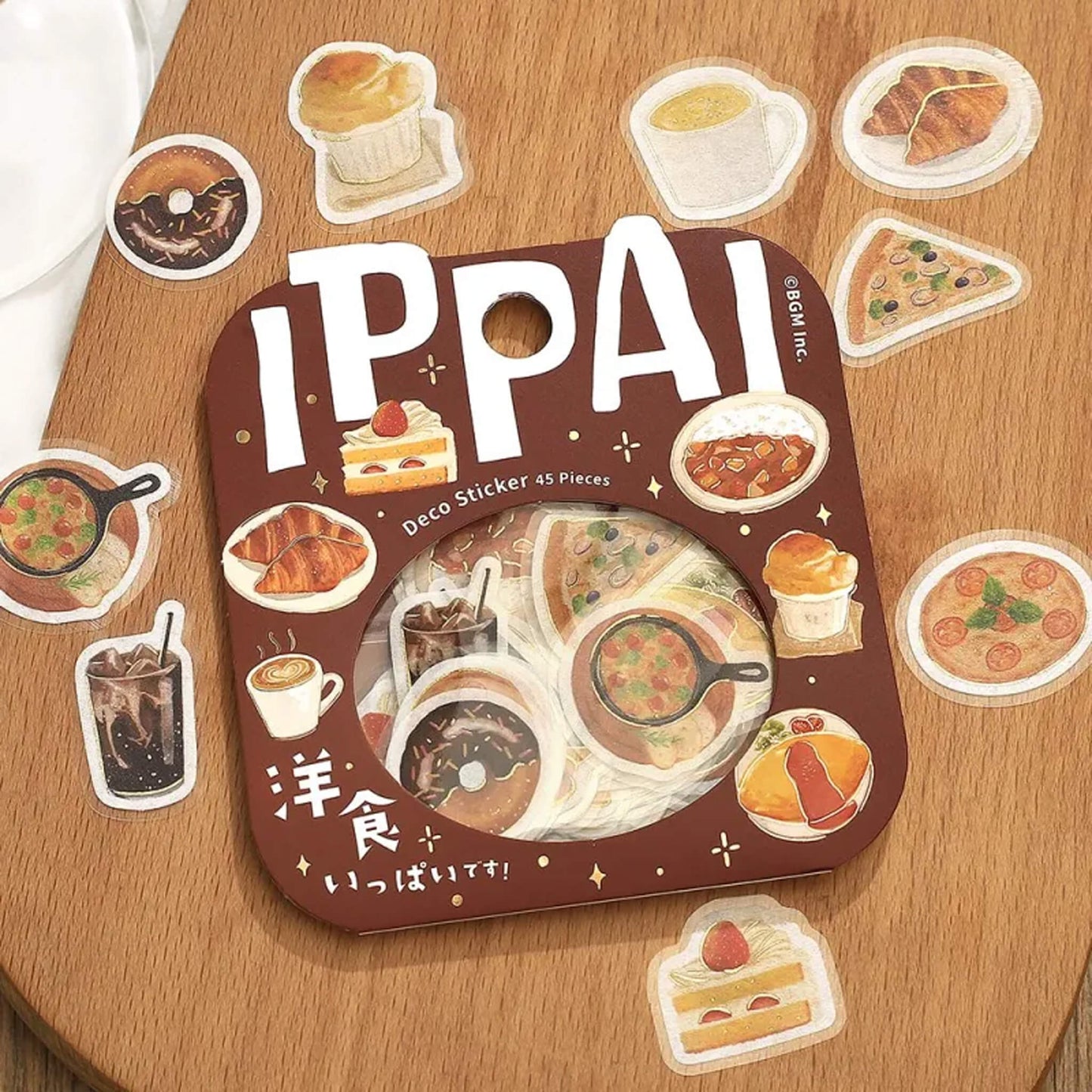 BGM Flake Sticker IPPAI - Western Food - Flake Stickers