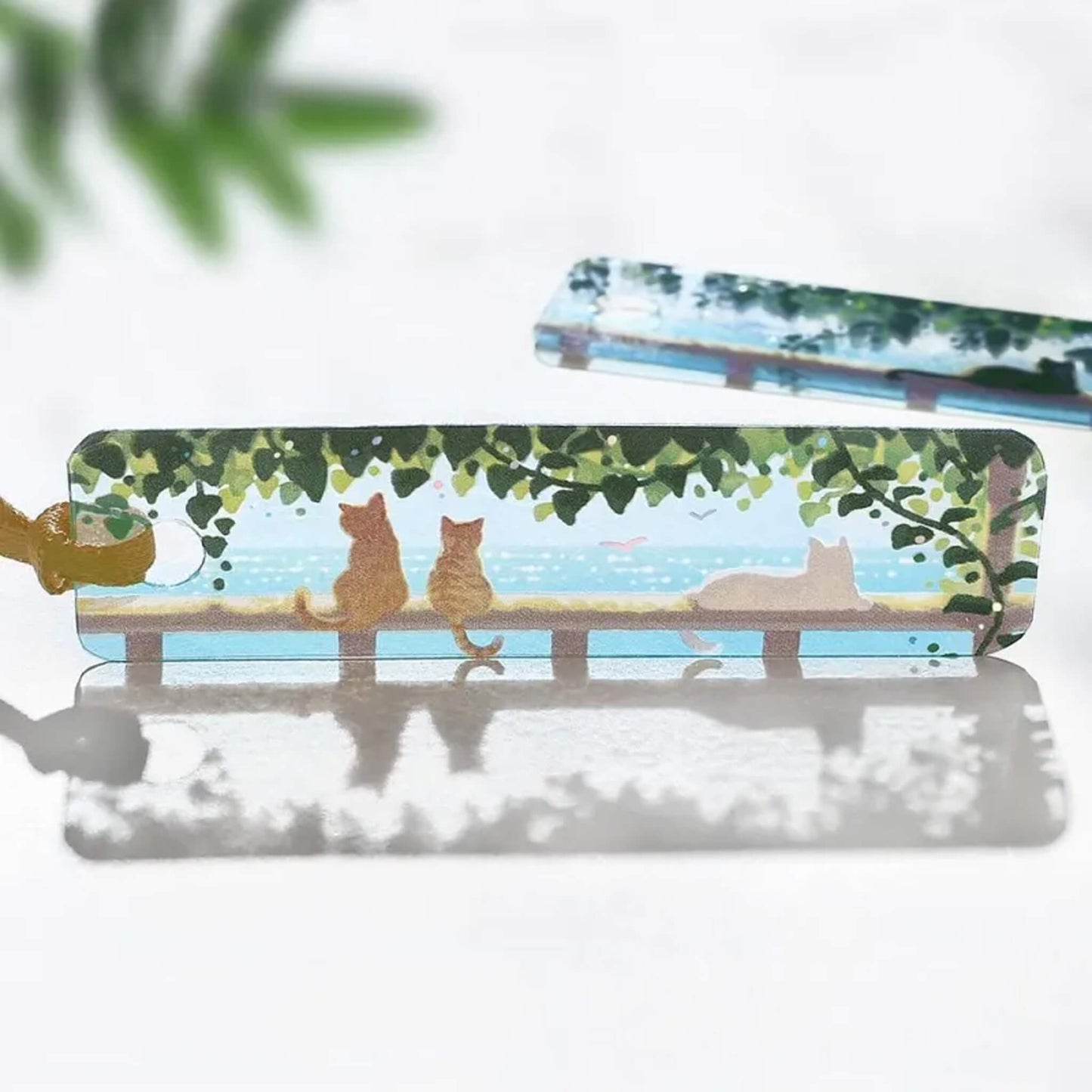 BGM Foil Clear Tape 2025 Summer Limited - Cat Under the Pergola - PET Film Tapes