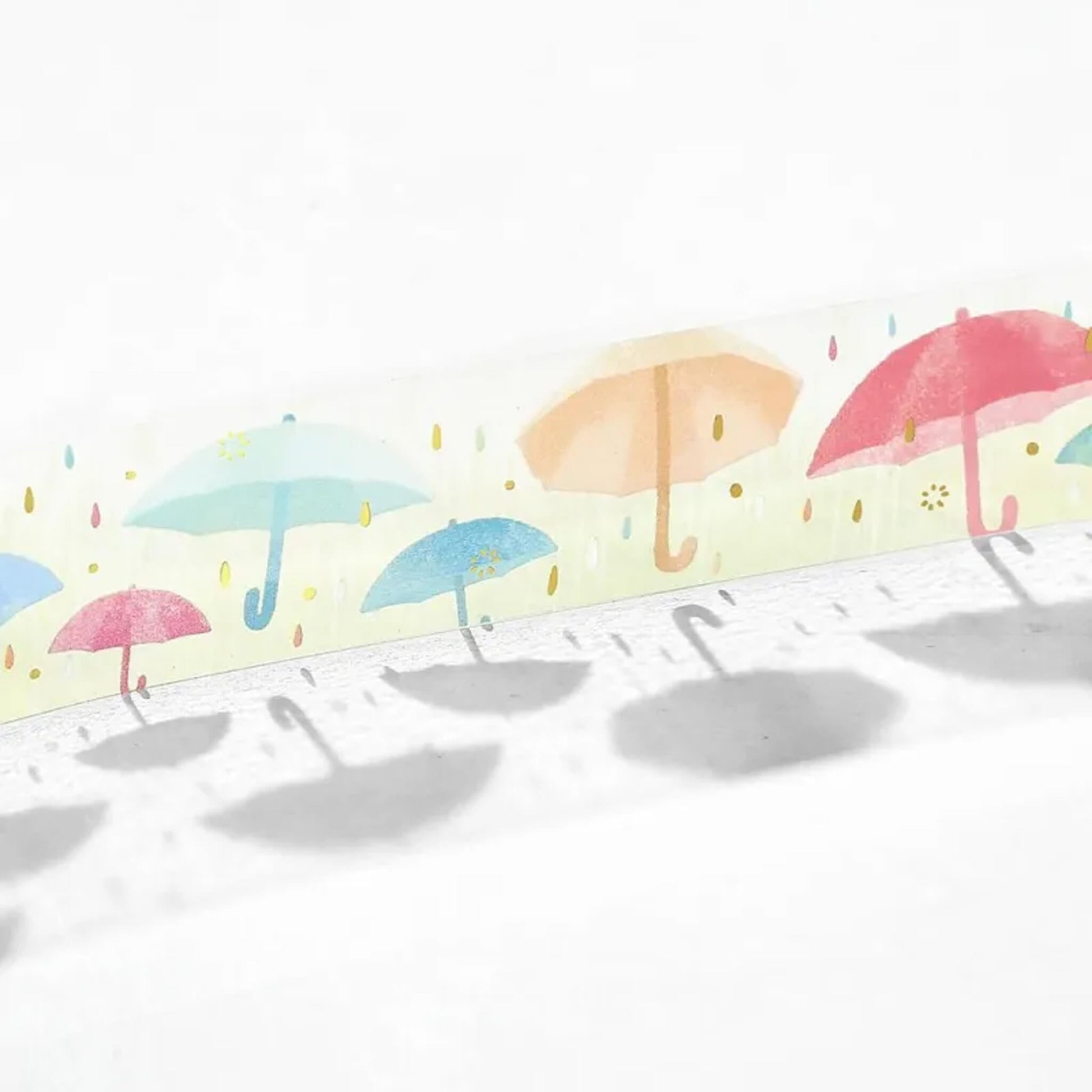 BGM Foil Clear Tape 2025 Summer Limited - Colorful Umbrella - PET Film Tapes