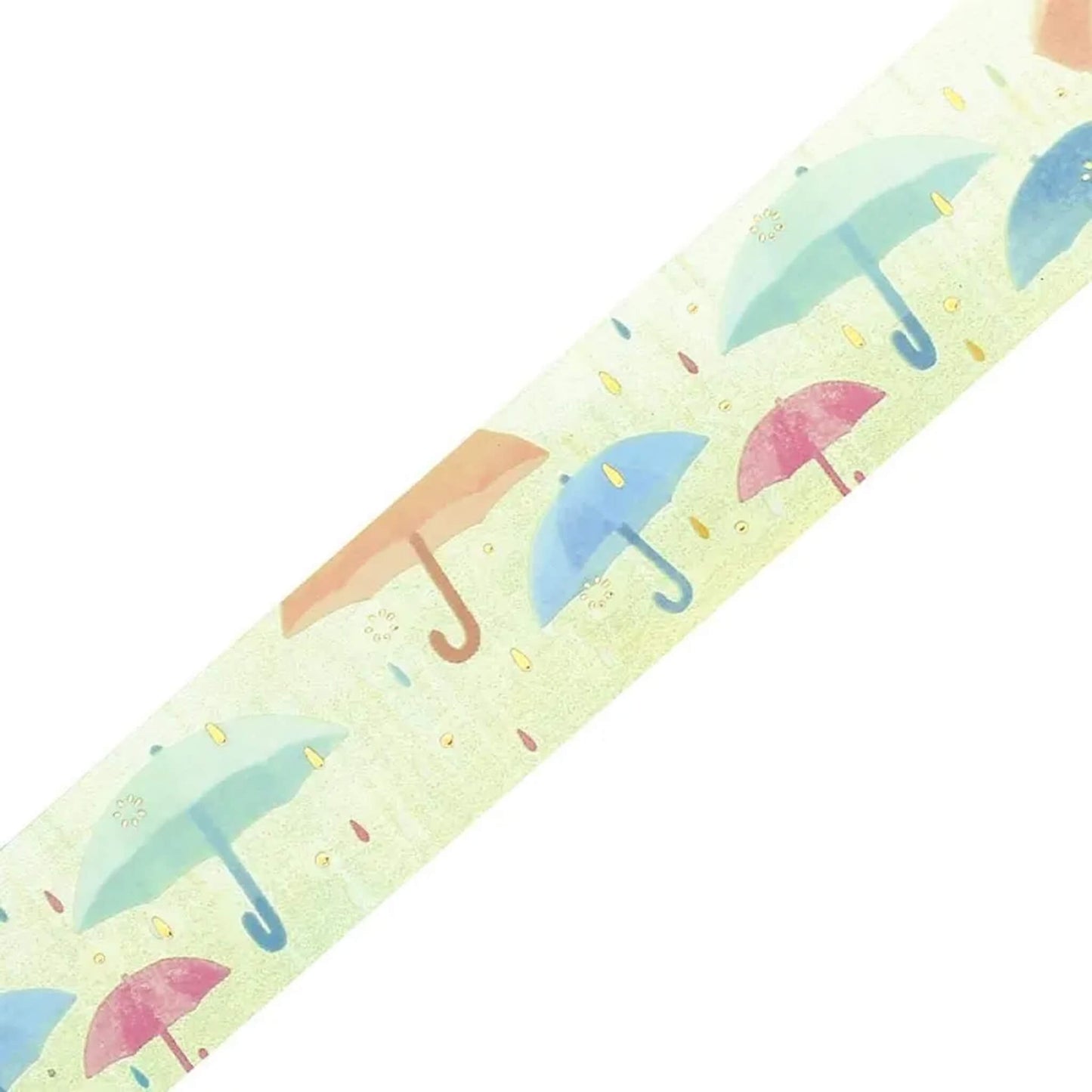 BGM Foil Clear Tape 2025 Summer Limited - Colorful Umbrella - PET Film Tapes