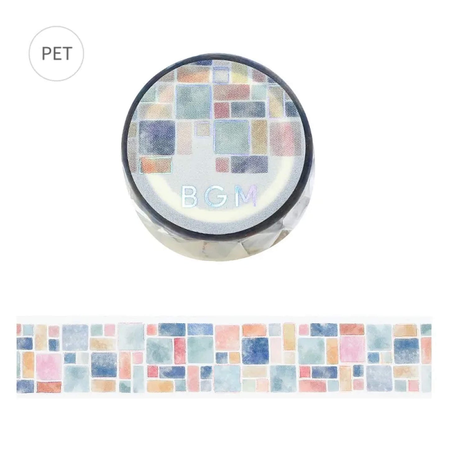 BGM Foil Clear Tape - Tile Patterns - PET Film Tapes