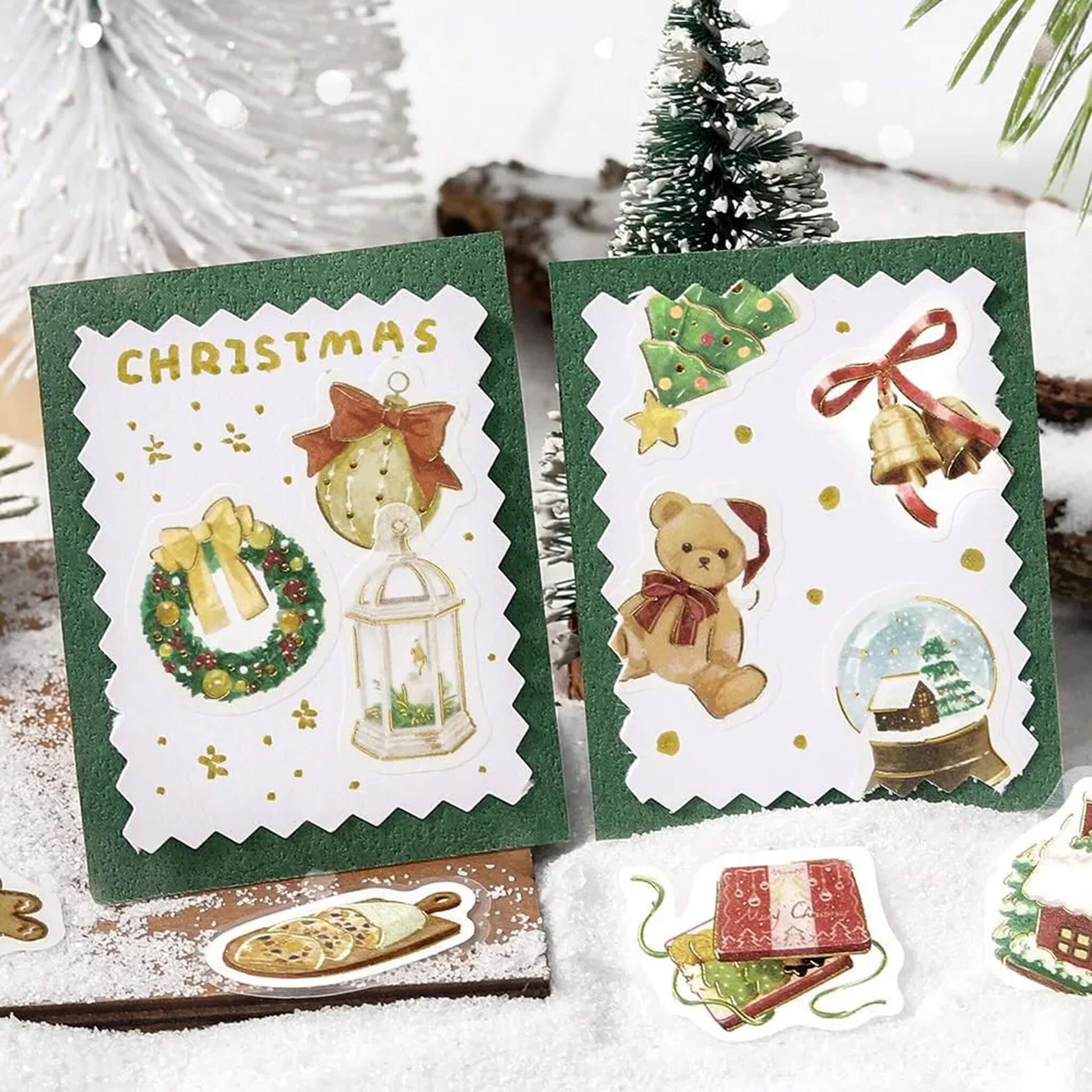 BGM Foil Flake Sticker 2025 Christmas Limited - Christmas Market - Flake Stickers
