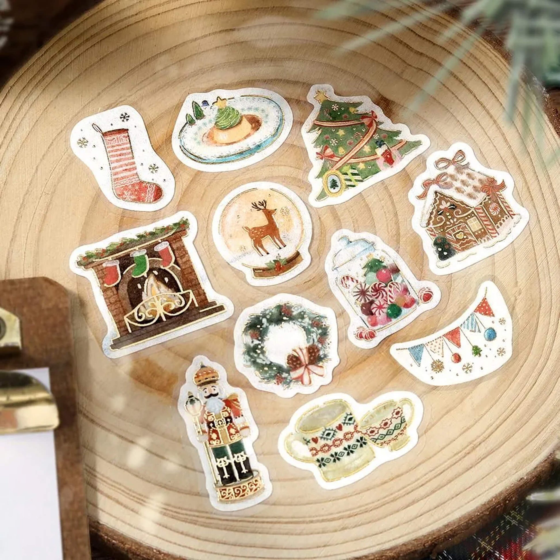 BGM Foil Flake Sticker 2025 Christmas Limited - The Day Waiting for Santa - Flake Stickers