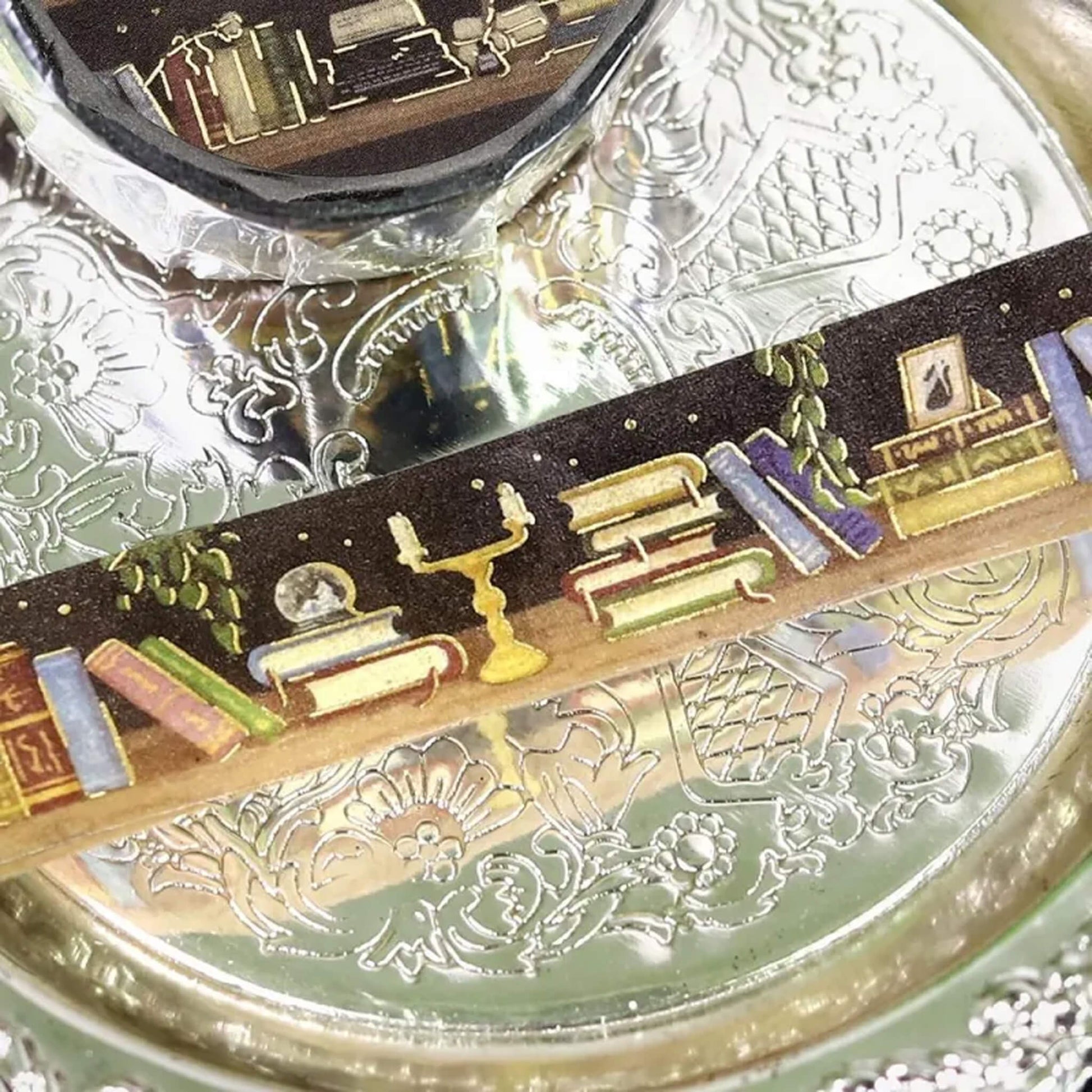 BGM Foil Washi Tape - Midnight Bookshelf - Washi Tapes