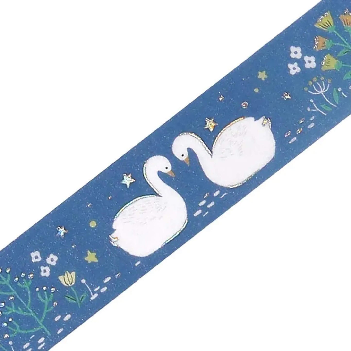 BGM Foil Washi Tape Nordic Forest - Swan Lake - Washi Tapes