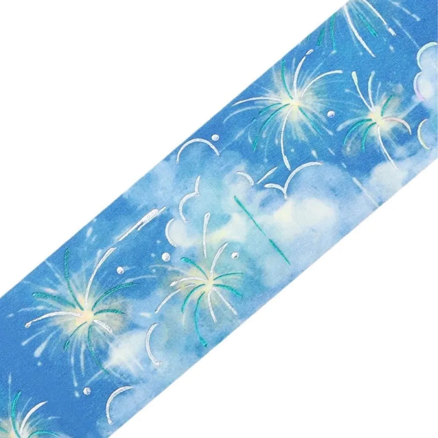 BGM Foil Washi Tape Sky Picture Book - Light Dew - Washi Tapes