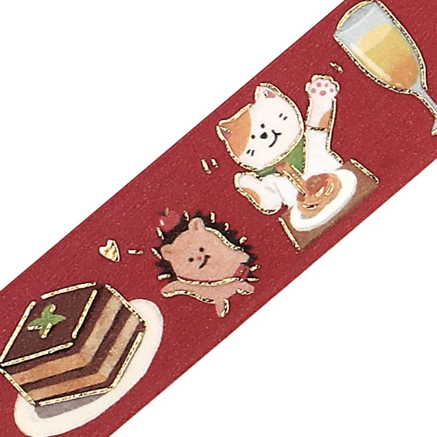 BGM Foil Washi Tape World Café Travelogue - Italy - Washi Tapes