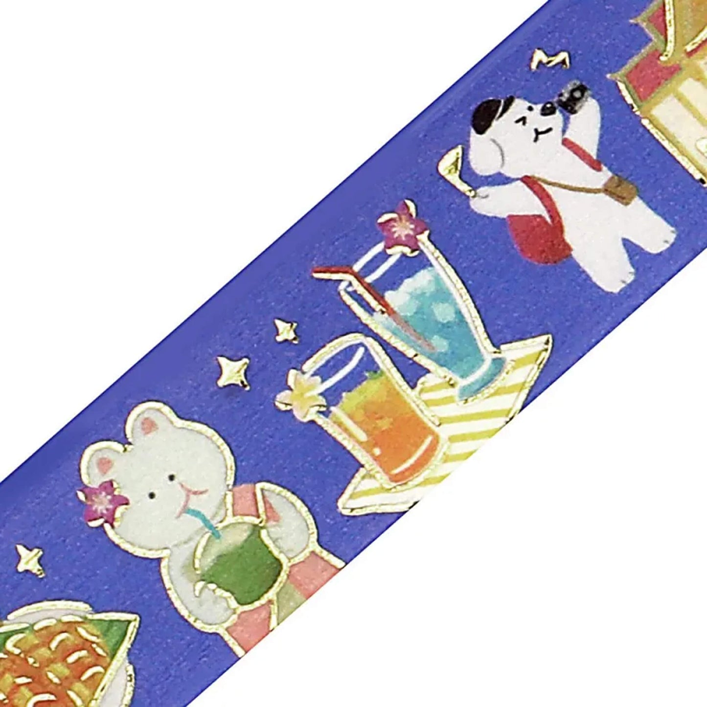 BGM Foil Washi Tape World Café Travelogue - Thailand - Washi Tapes