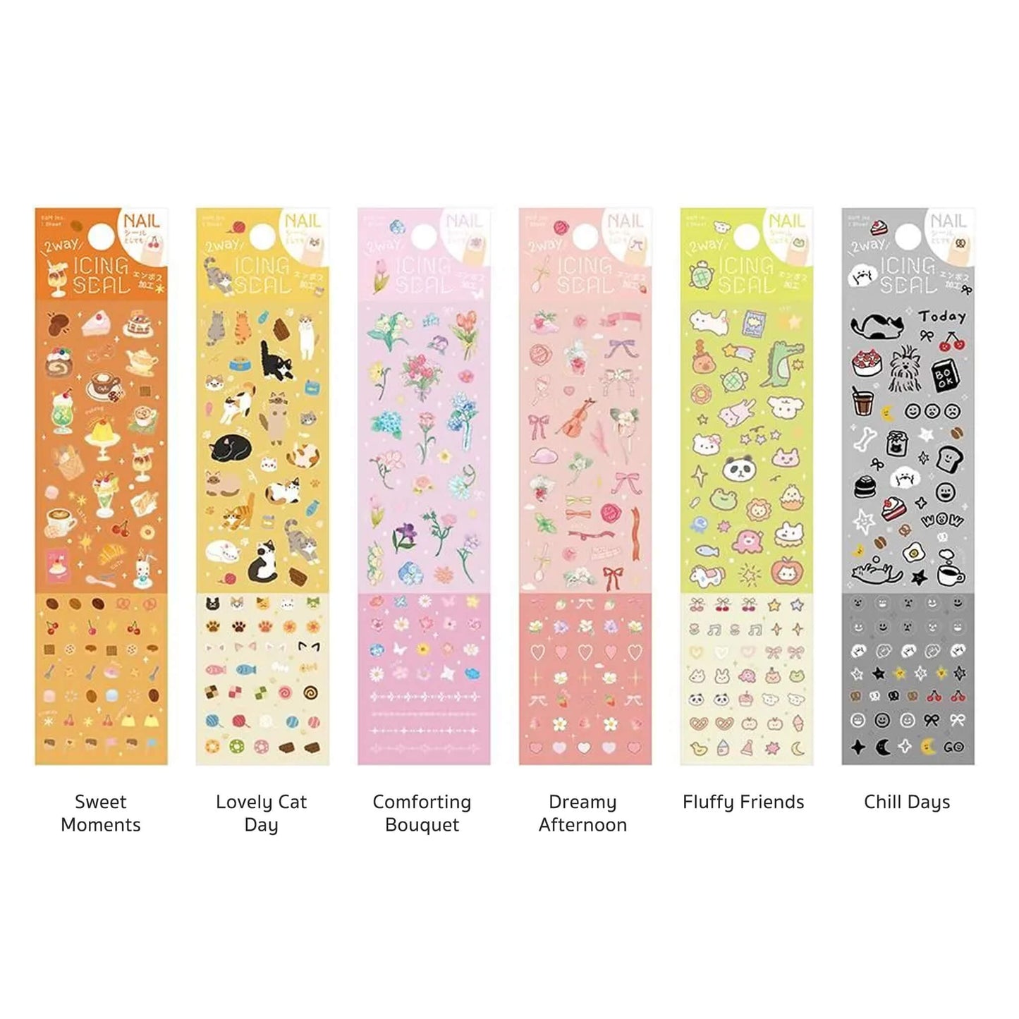 BGM Icing Sticker - Chill Days - Sticker Sheets