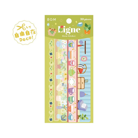 BGM Ligne Deco Sticker - Colors of Home - Flake Stickers